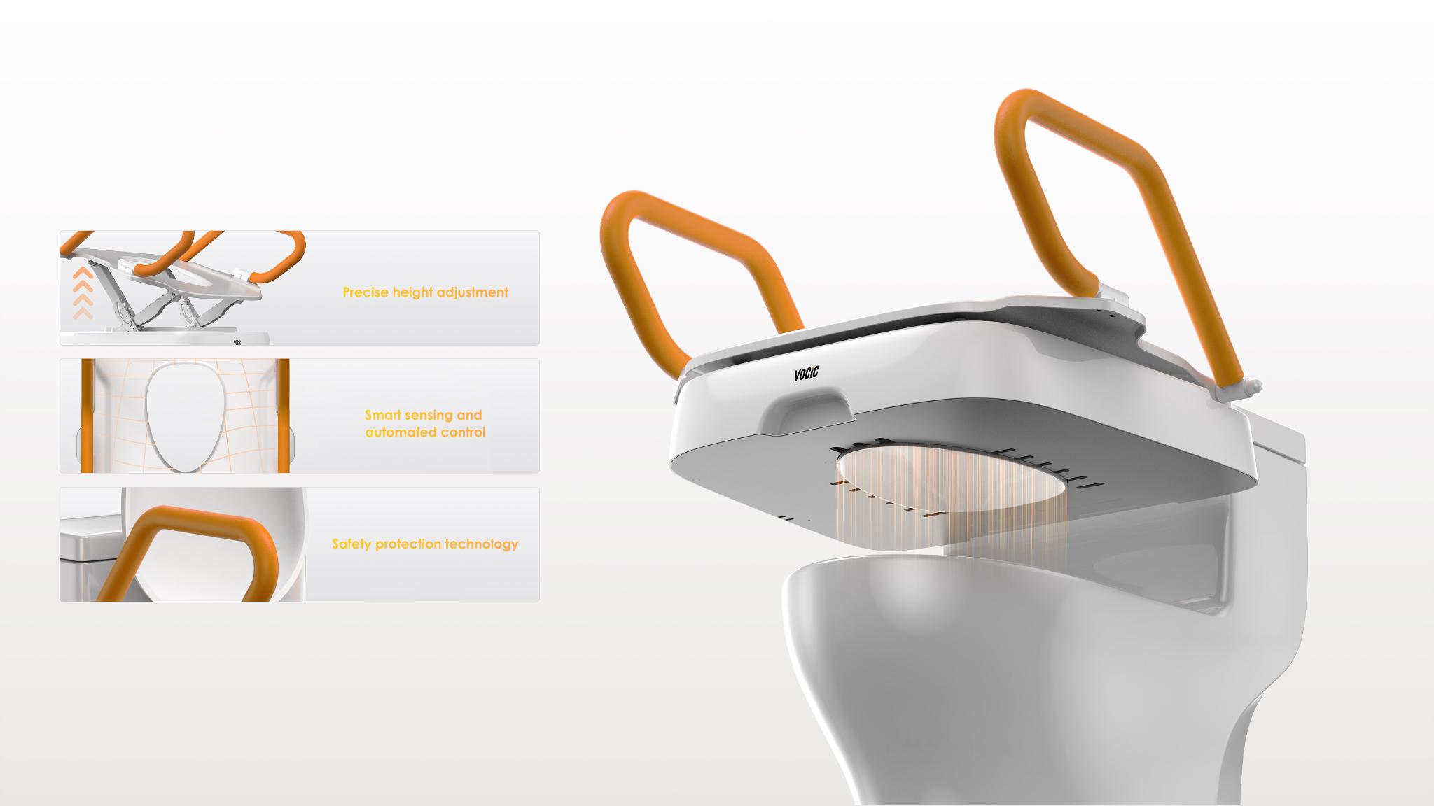Electric Raised Toilet Seat