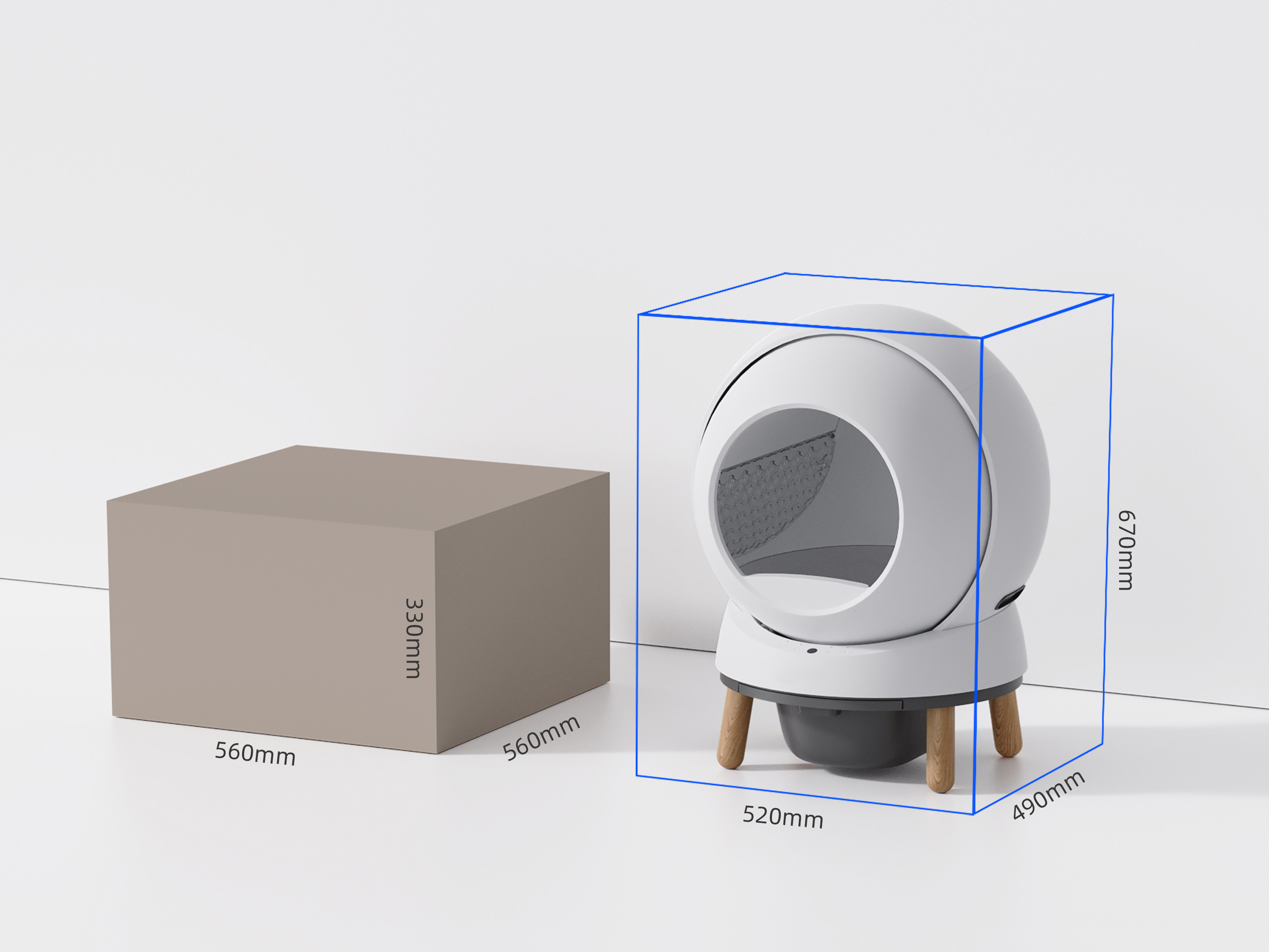 Self-cleaning Litter Box 3.0