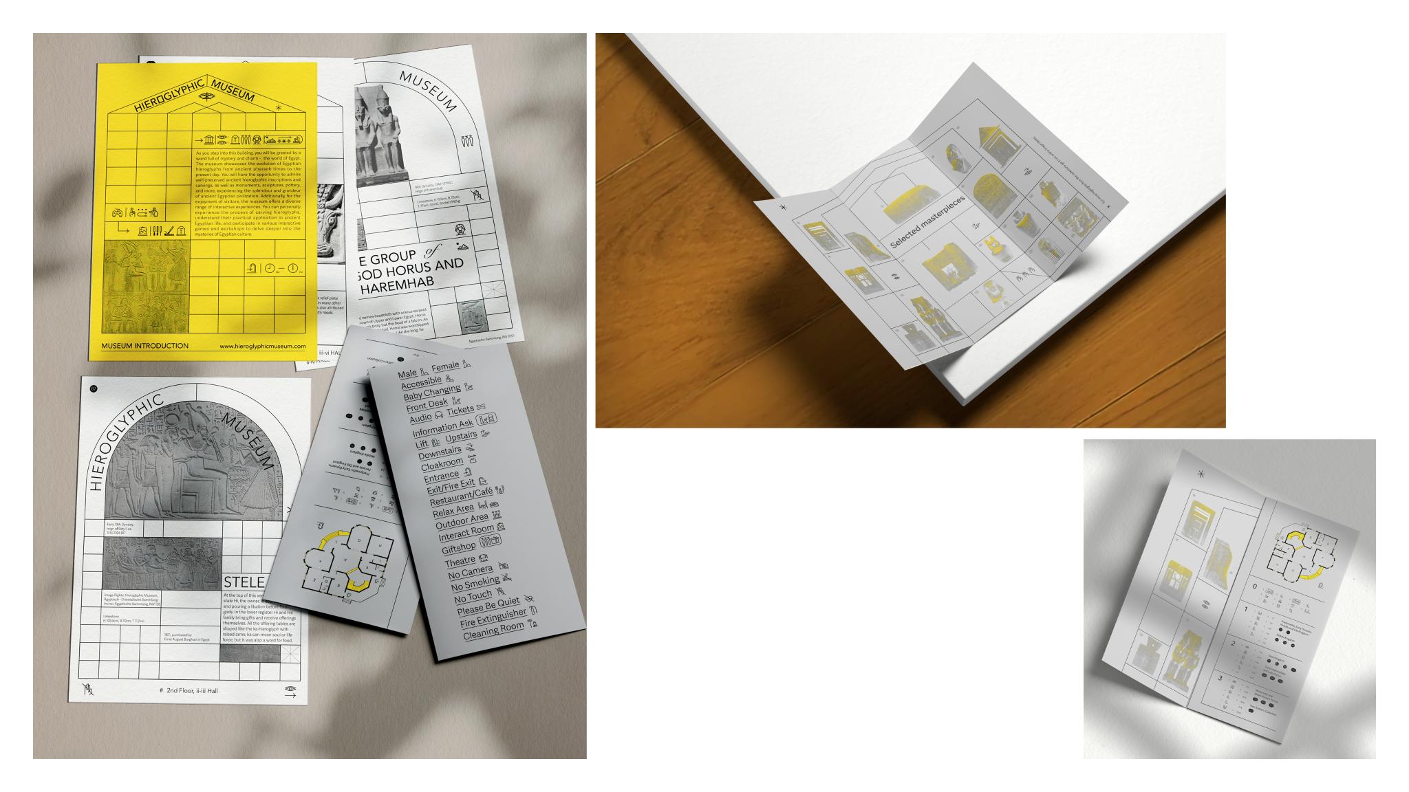 Hieroglyphic Museum Identity Design