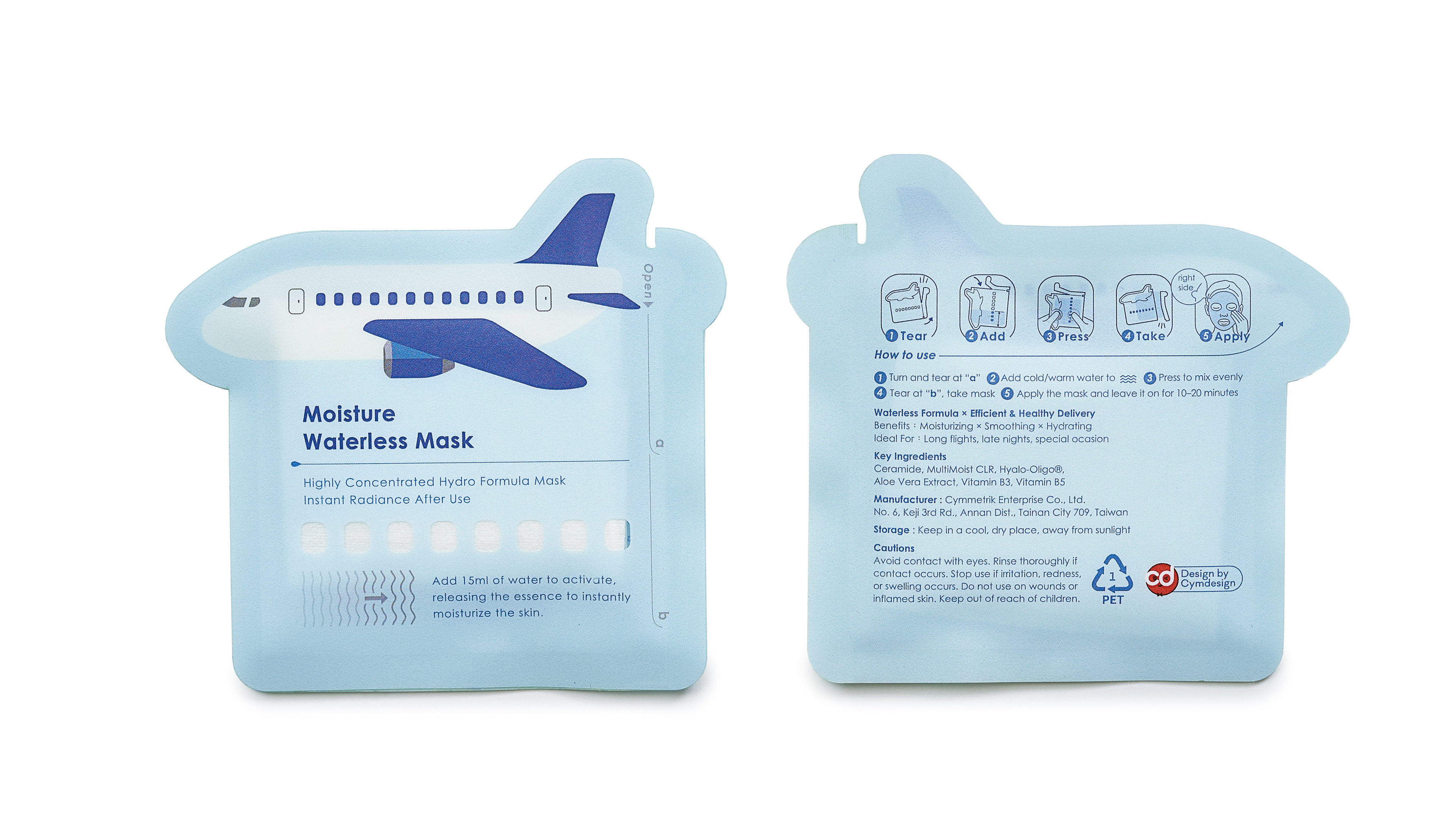 Travel-Friendly Dry Sheet Mask