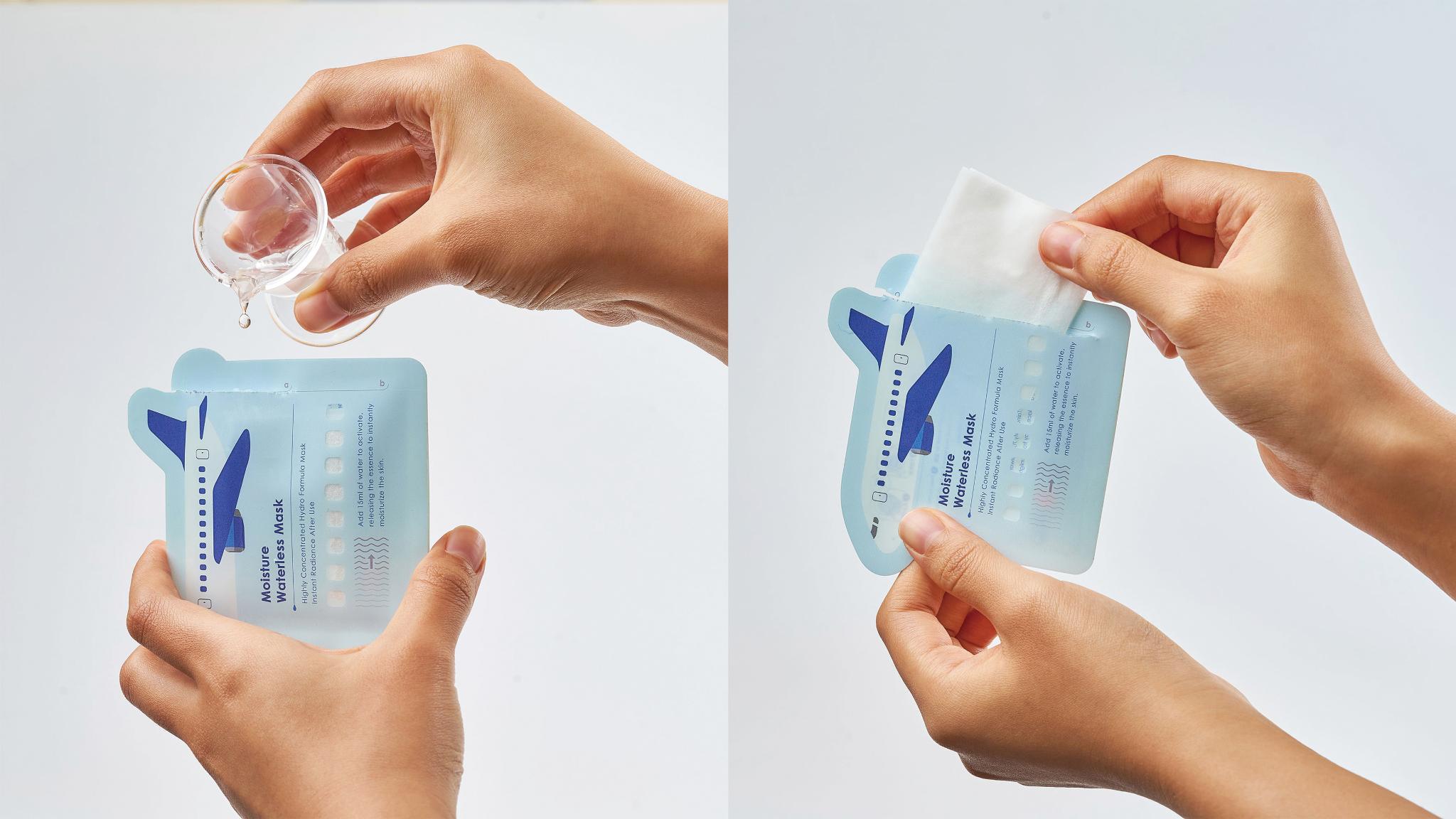 Travel-Friendly Dry Sheet Mask