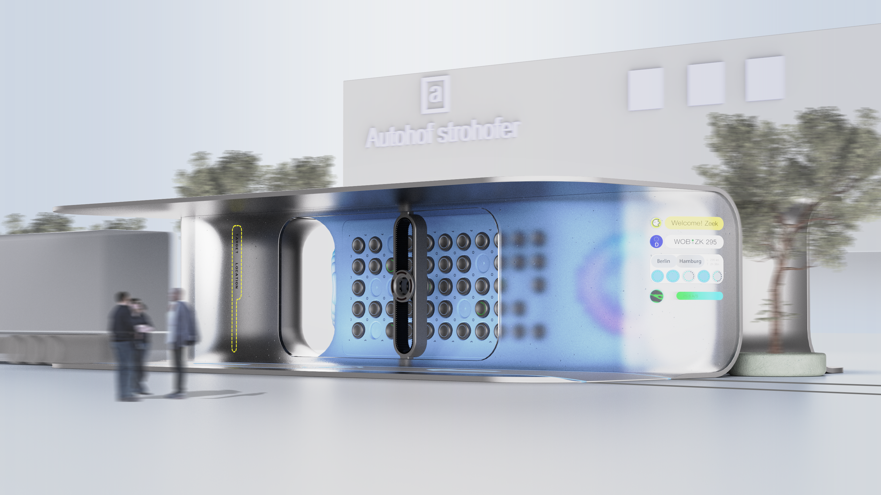 Modular Battery Swap Station for Electric Truck