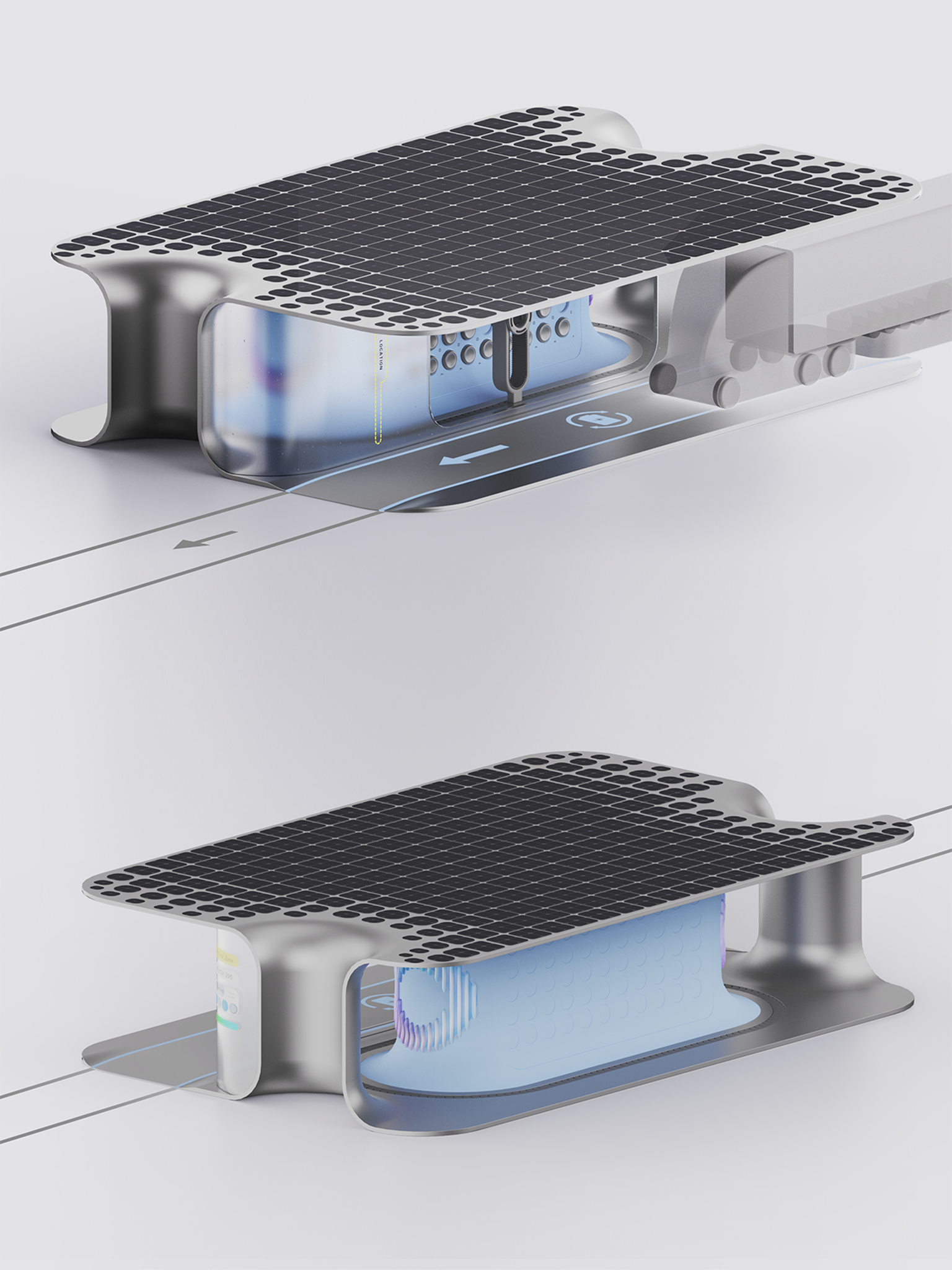 Modular Battery Swap Station for Electric Truck