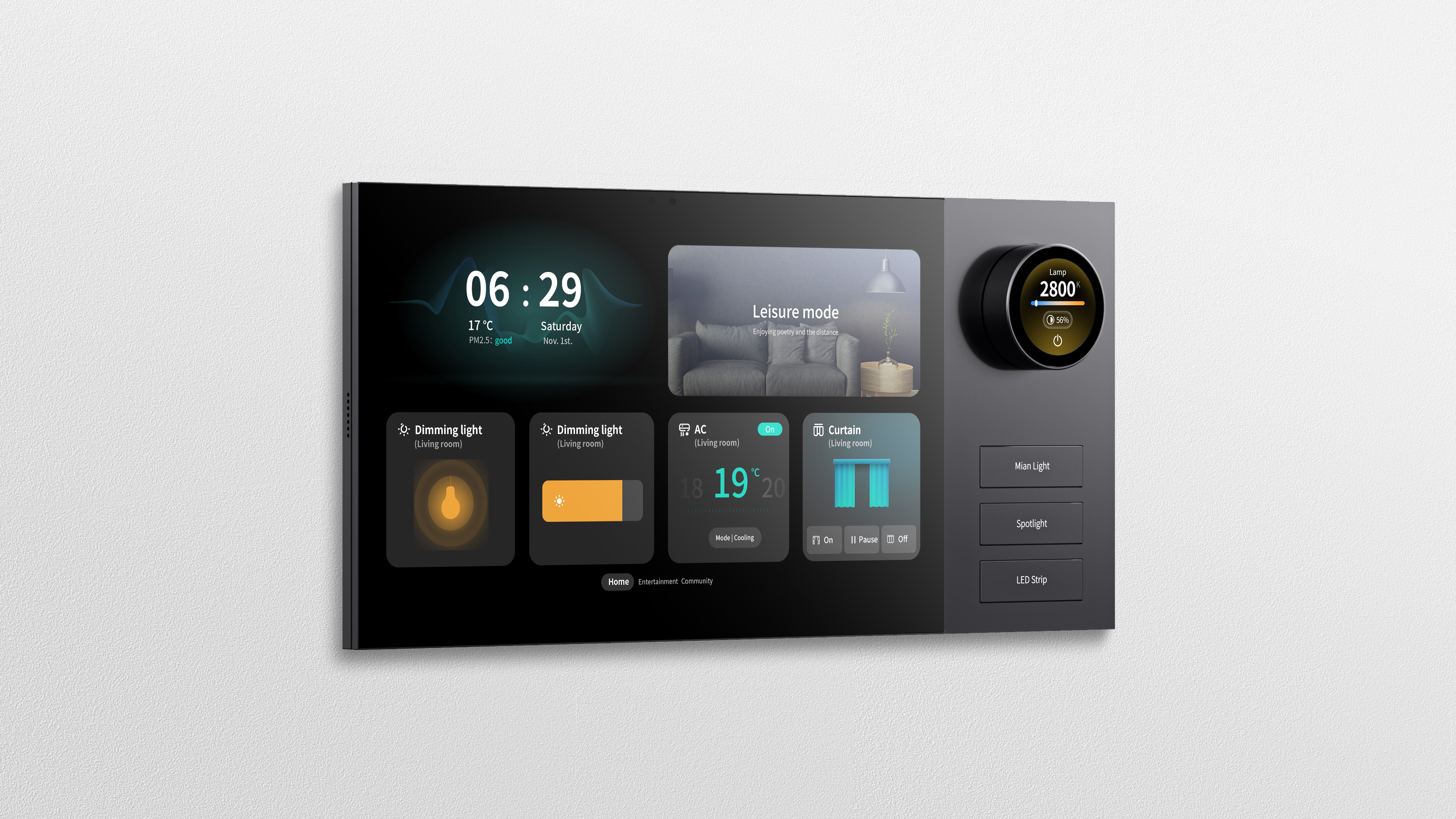 NEXhome EdgePad X & the Aura Smart Home Kit