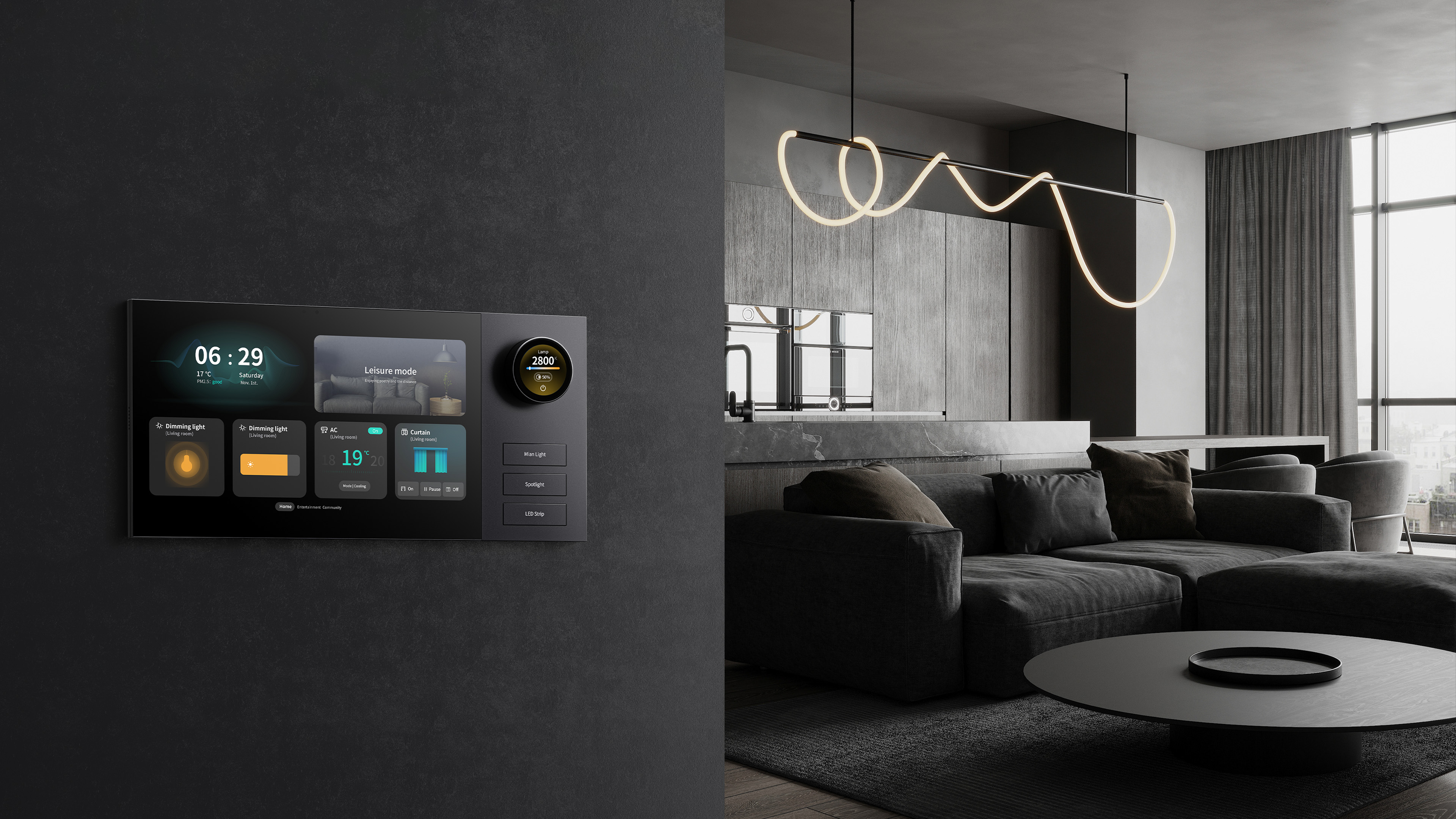 NEXhome EdgePad X & the Aura Smart Home Kit