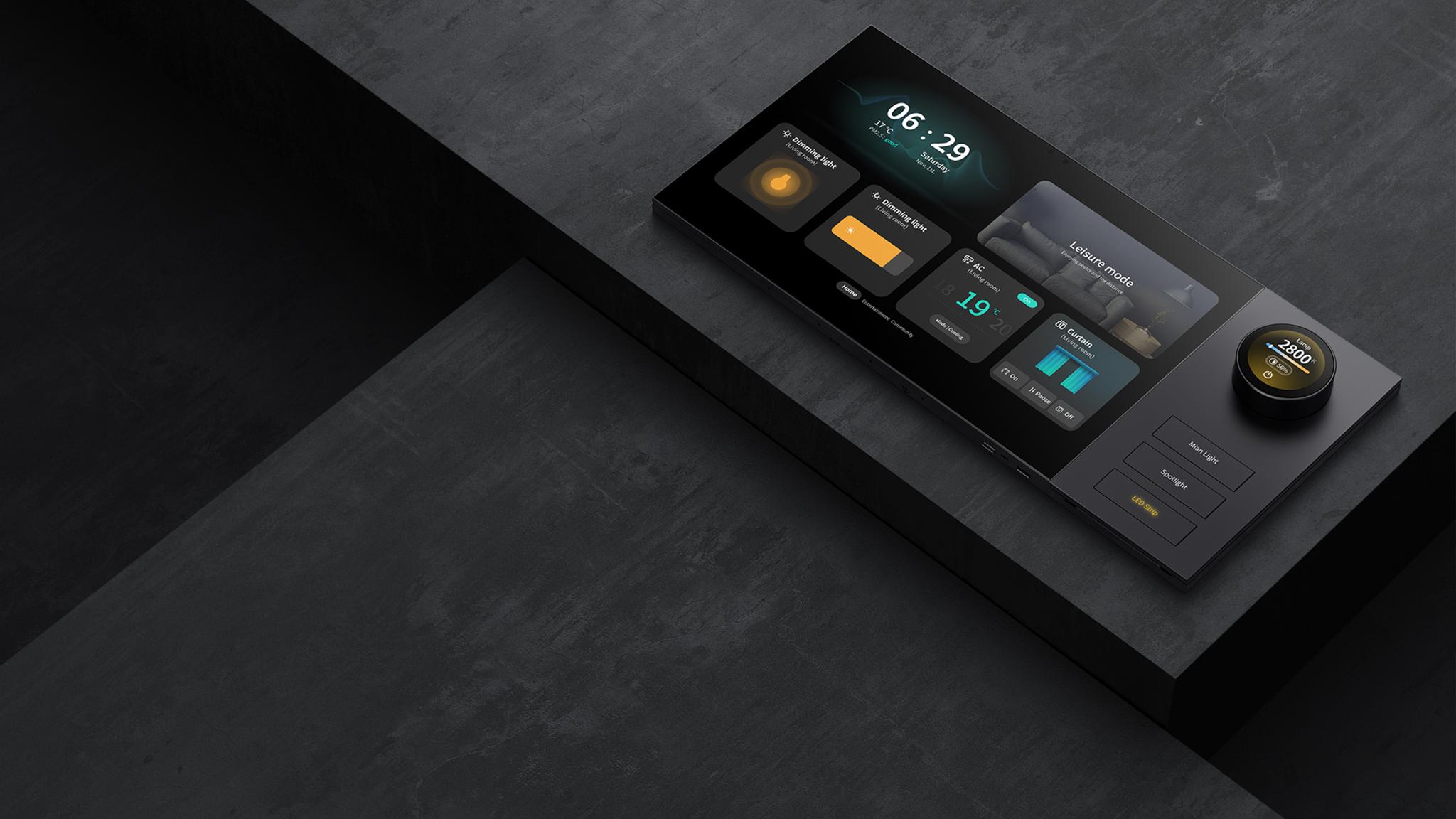 NEXhome EdgePad X & the Aura Smart Home Kit