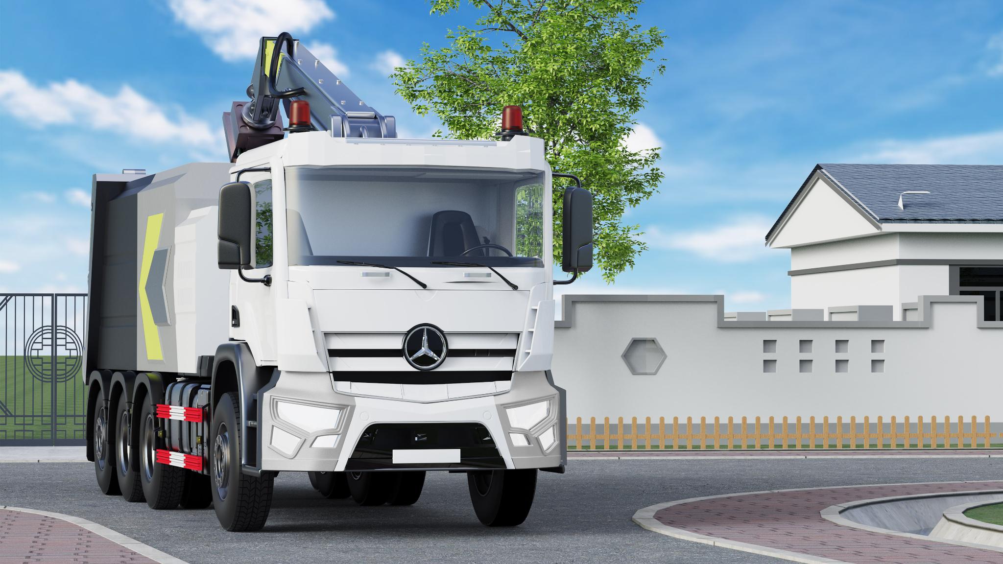 Urban Greenery Multifunctional Engineering Vehicle