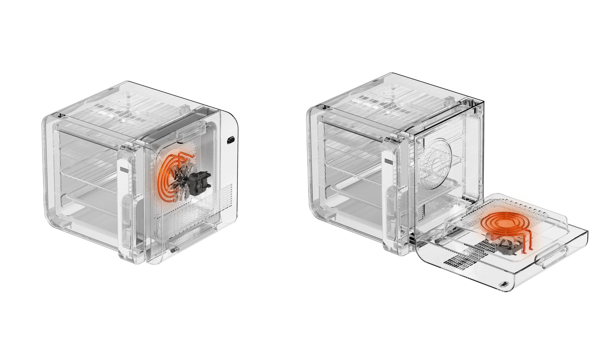 Multi-function flip air fryer