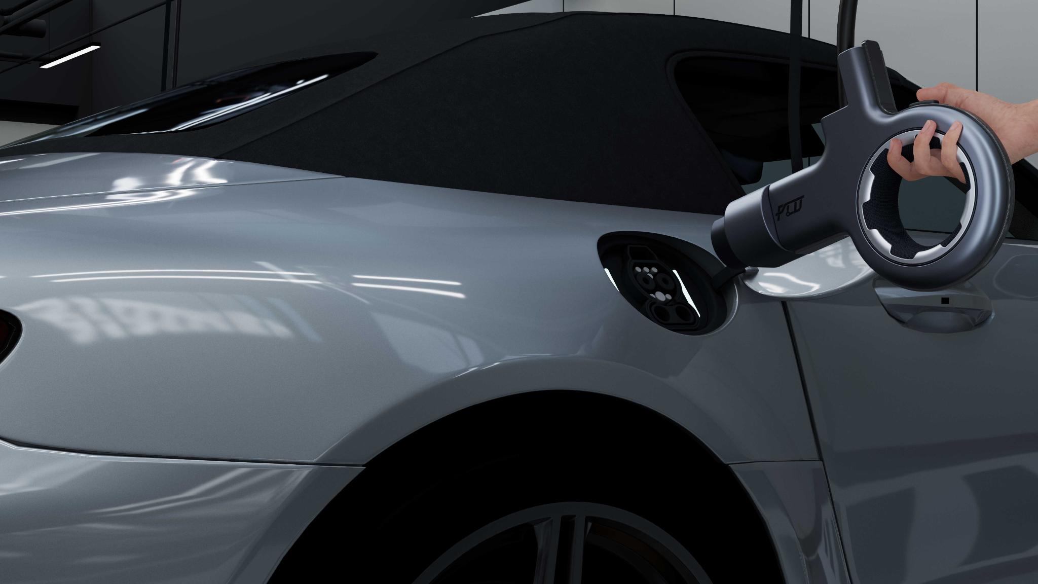 Indoor Parking Slide Rail Charging Device