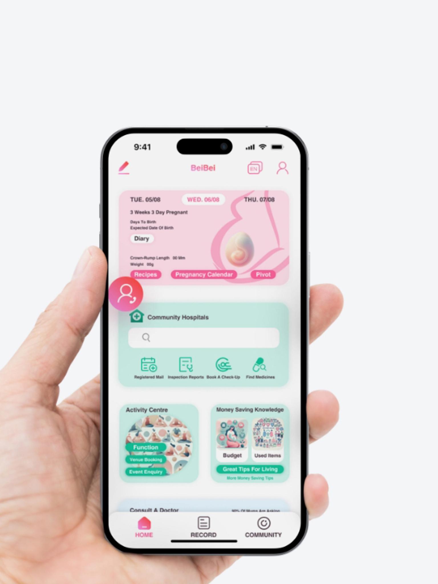 BeiBei - Maternal Health Information Design