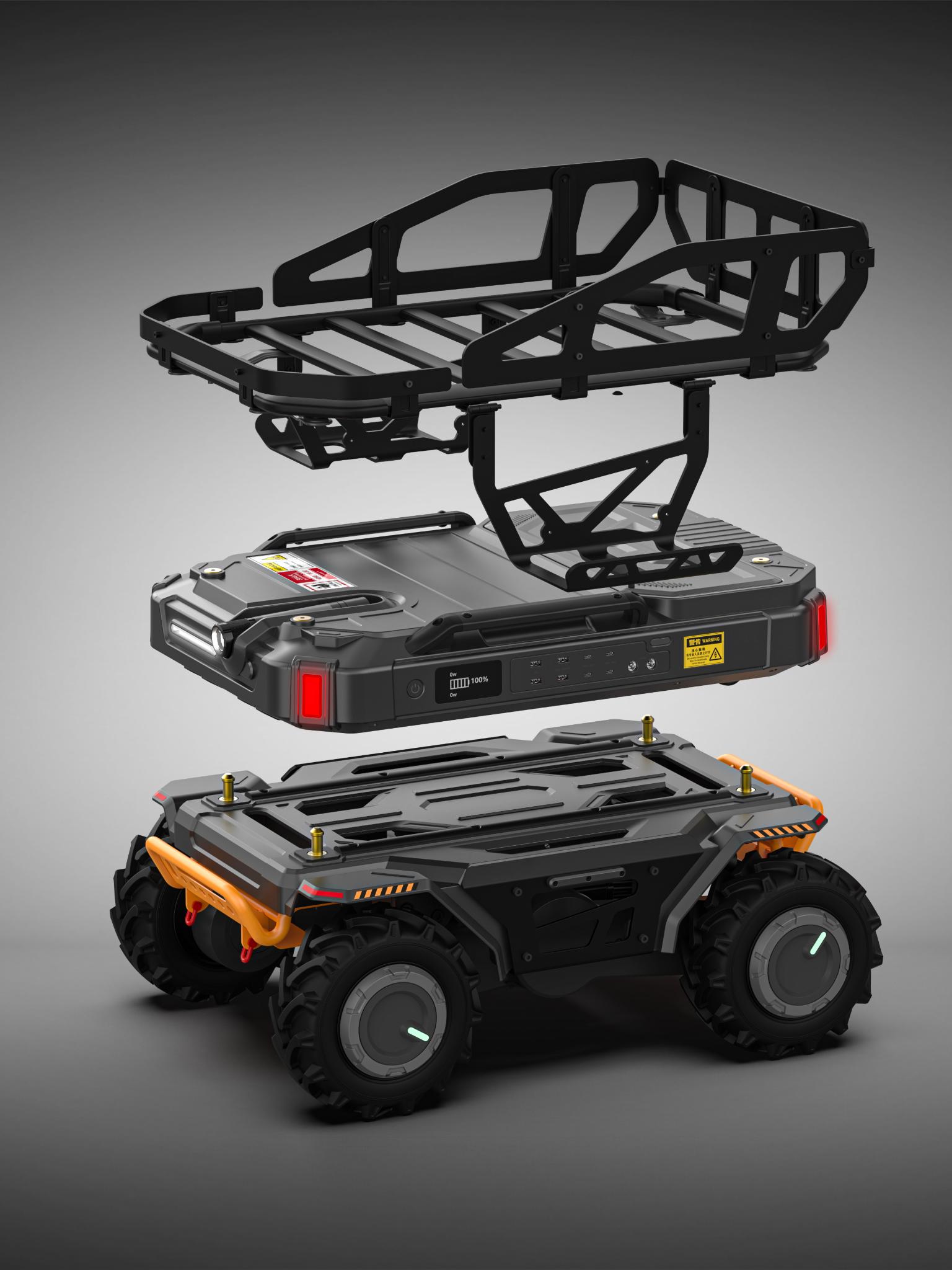 iF Design - Changxun Energy Station Modular Off-Road Vehicle