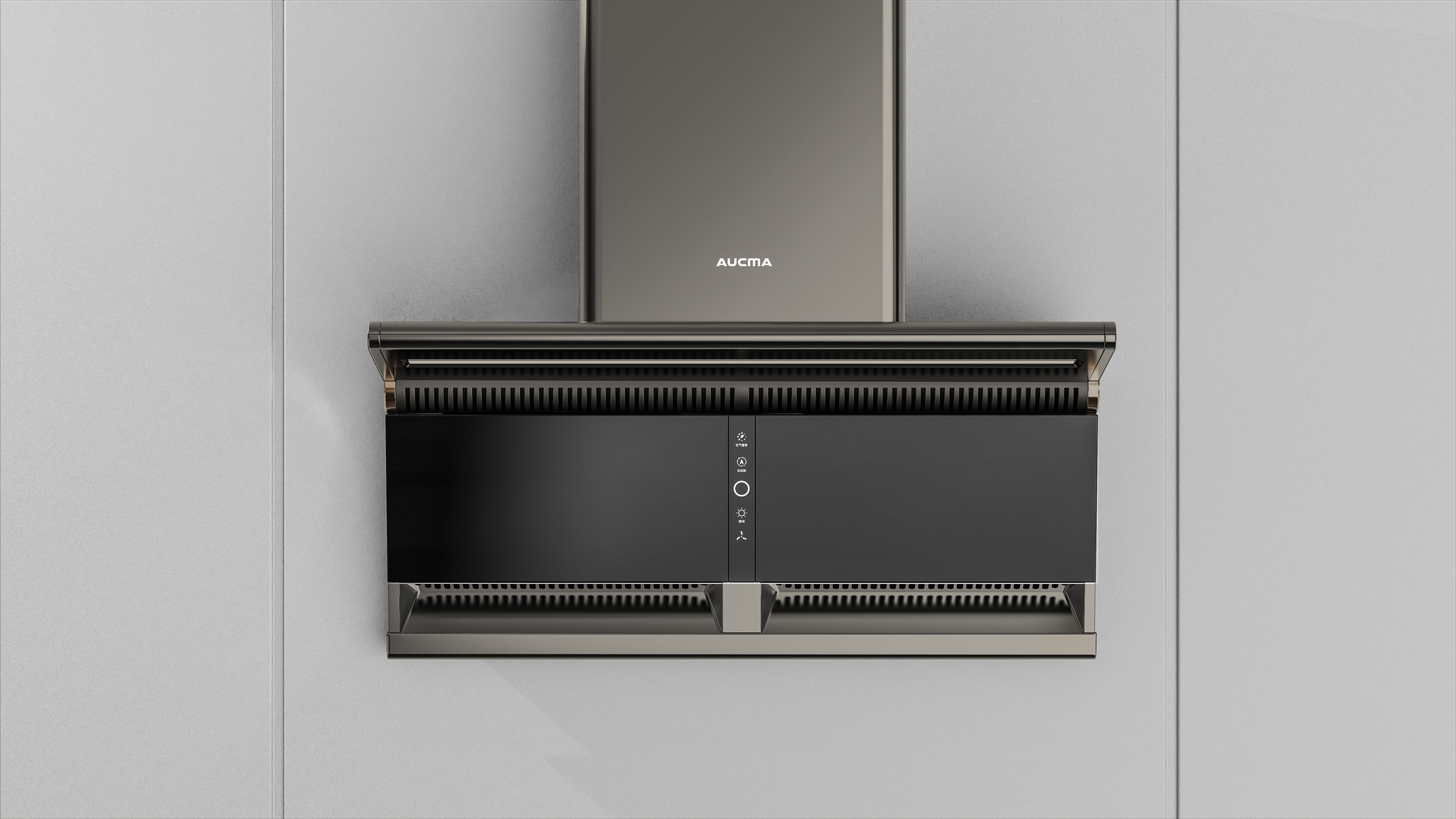 Rang Hood with Double Air Duct