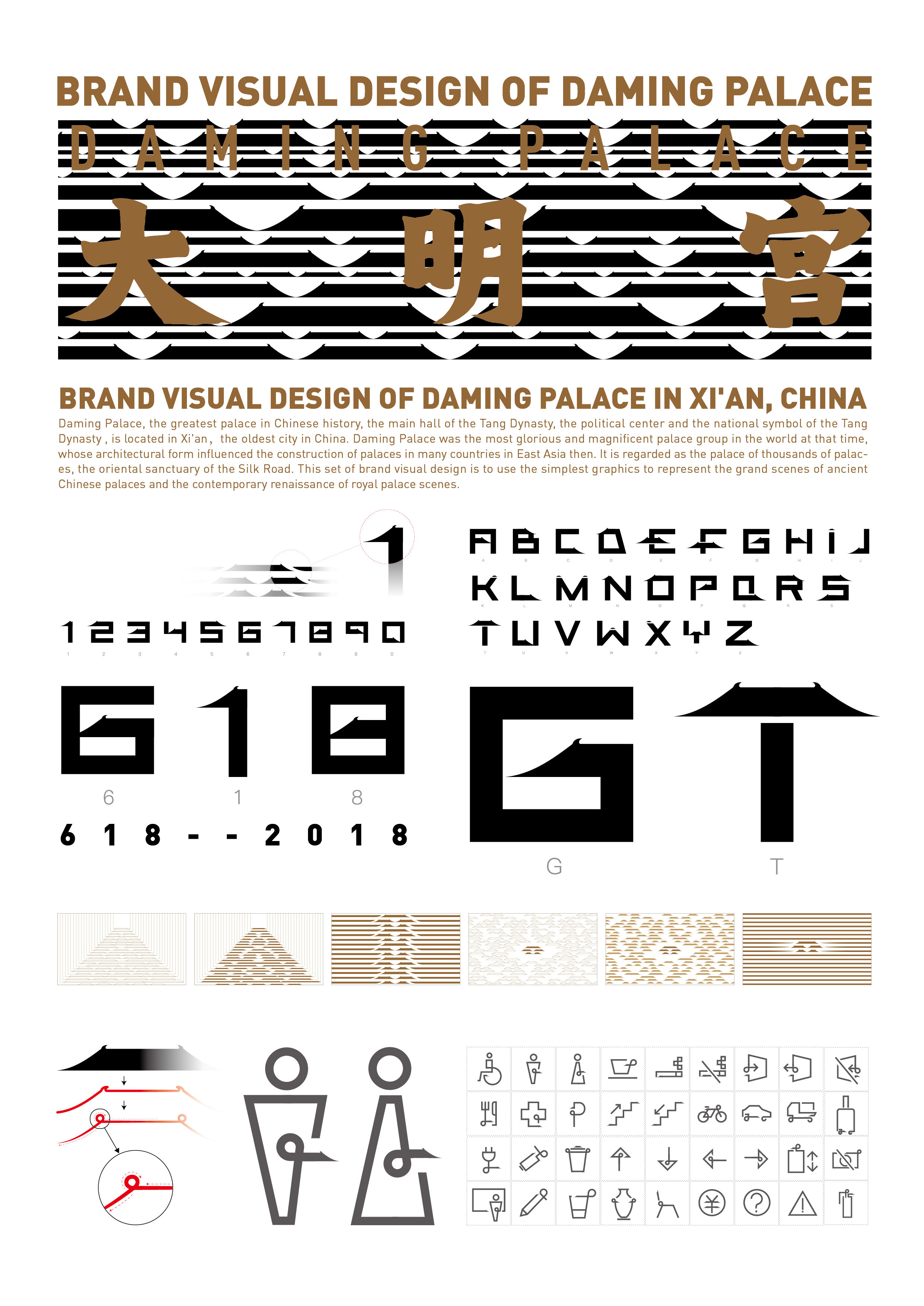 Brand Visual Design of Daming Palace in Xi'an