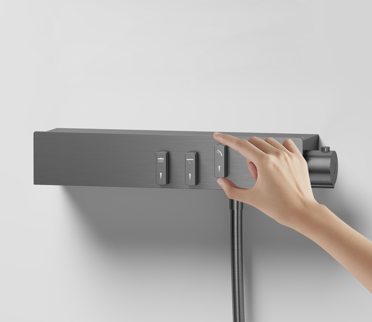 FLOVA Semi-Concealed Thermostatic Shower System