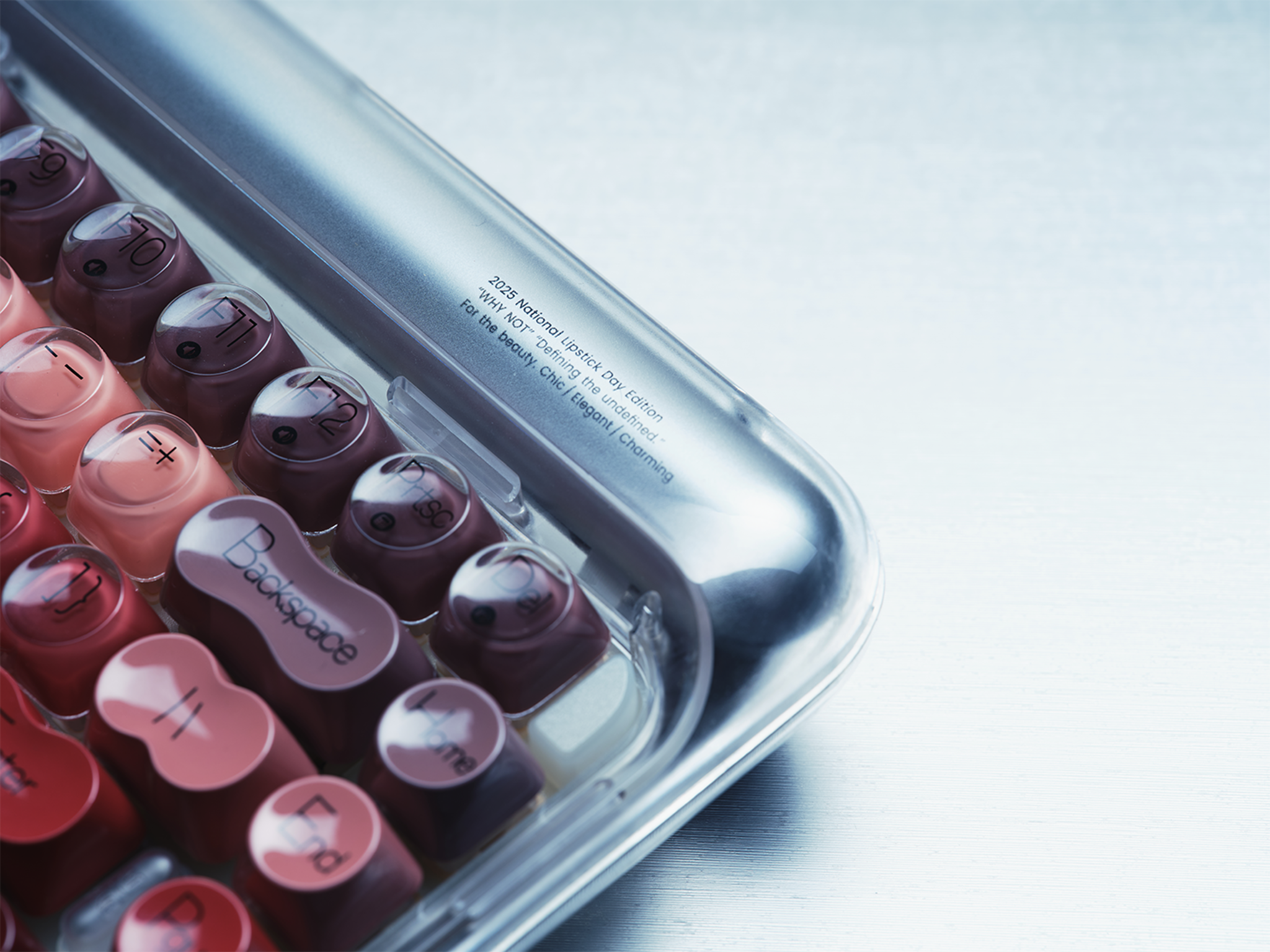 DOT Tri-mode Mechanical Keyboard-Lipstick