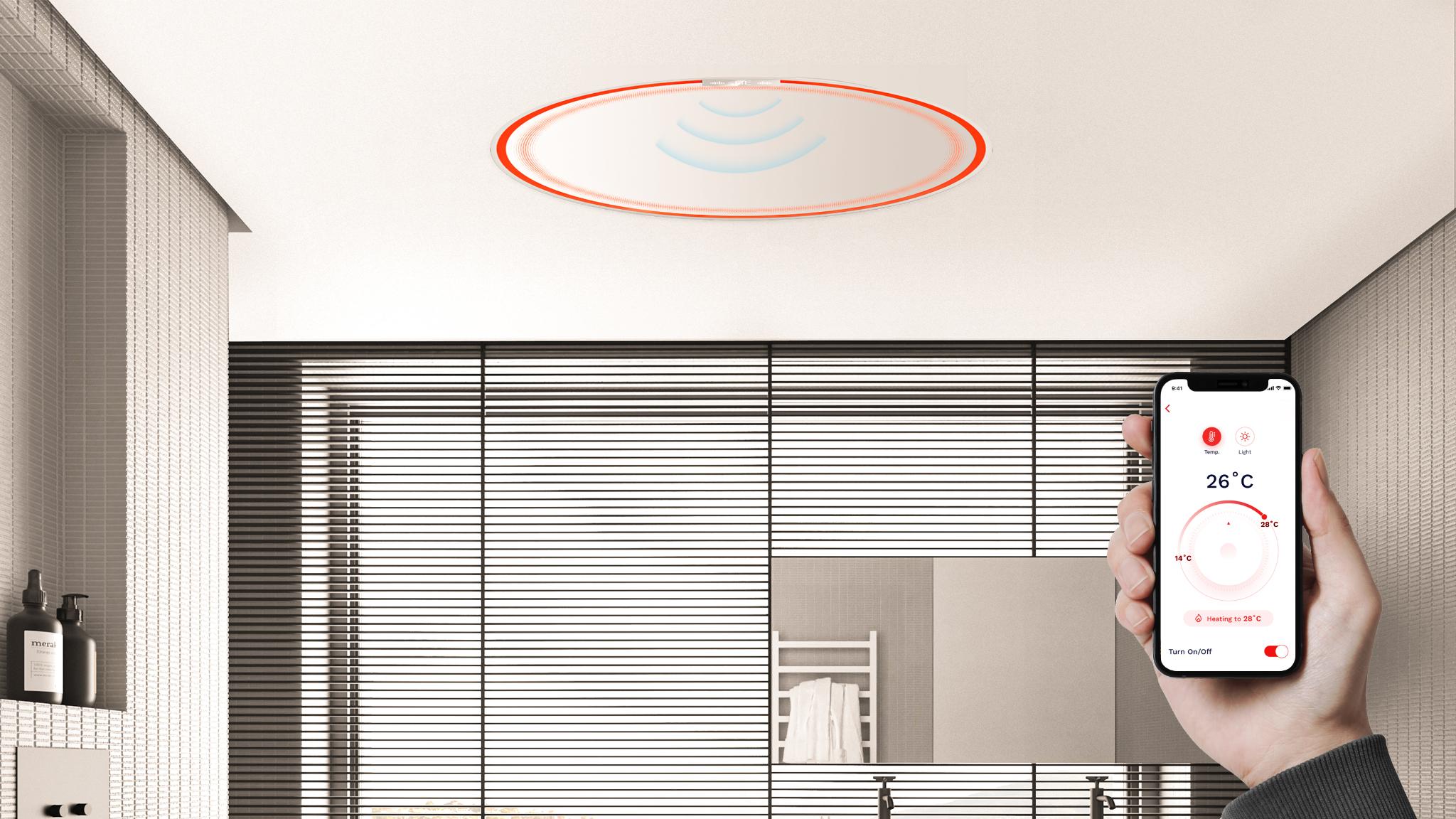 Mellkit A6 bathroom air conditioner