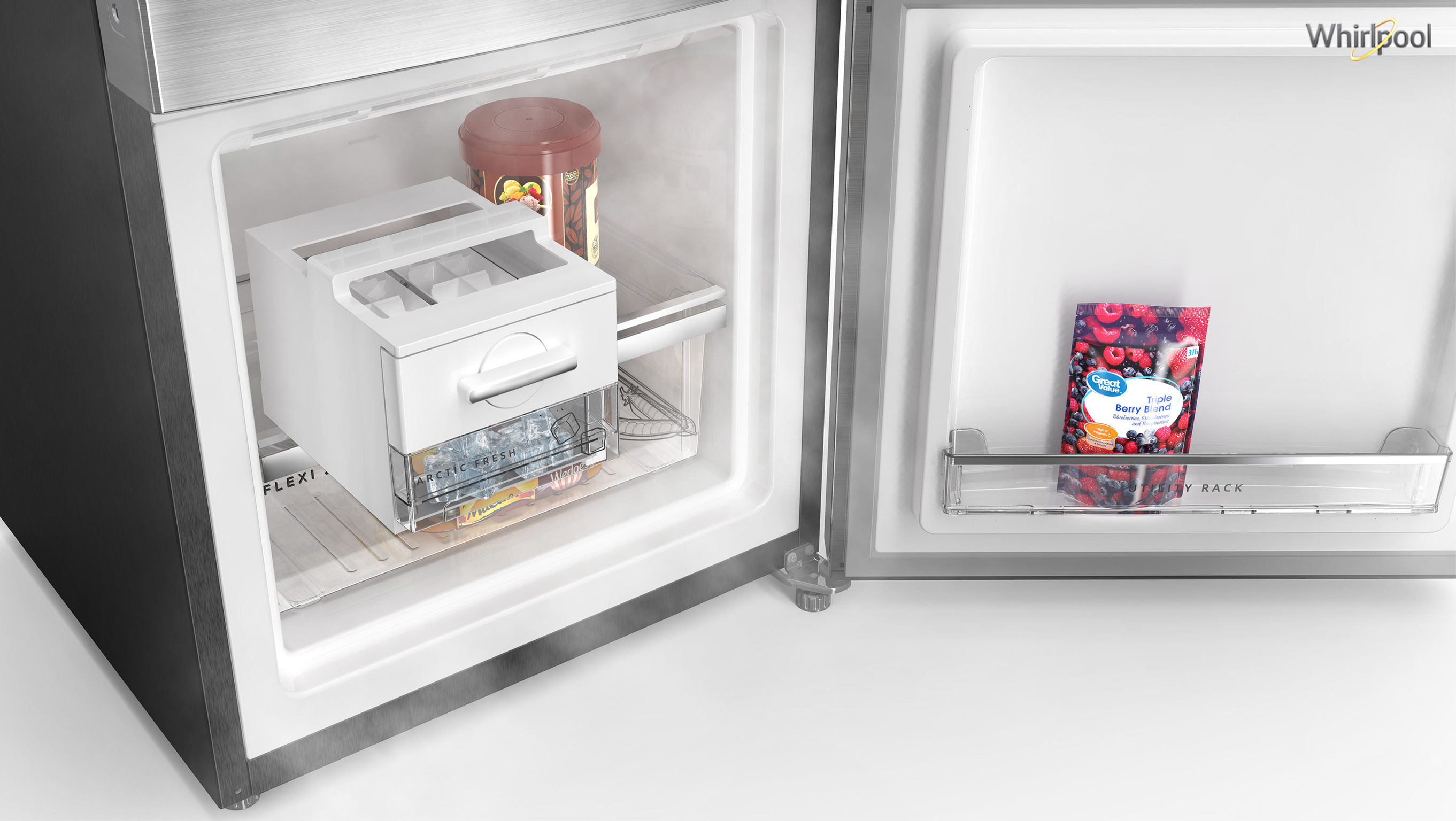 Whirlpool Bottom Mount Refrigerator