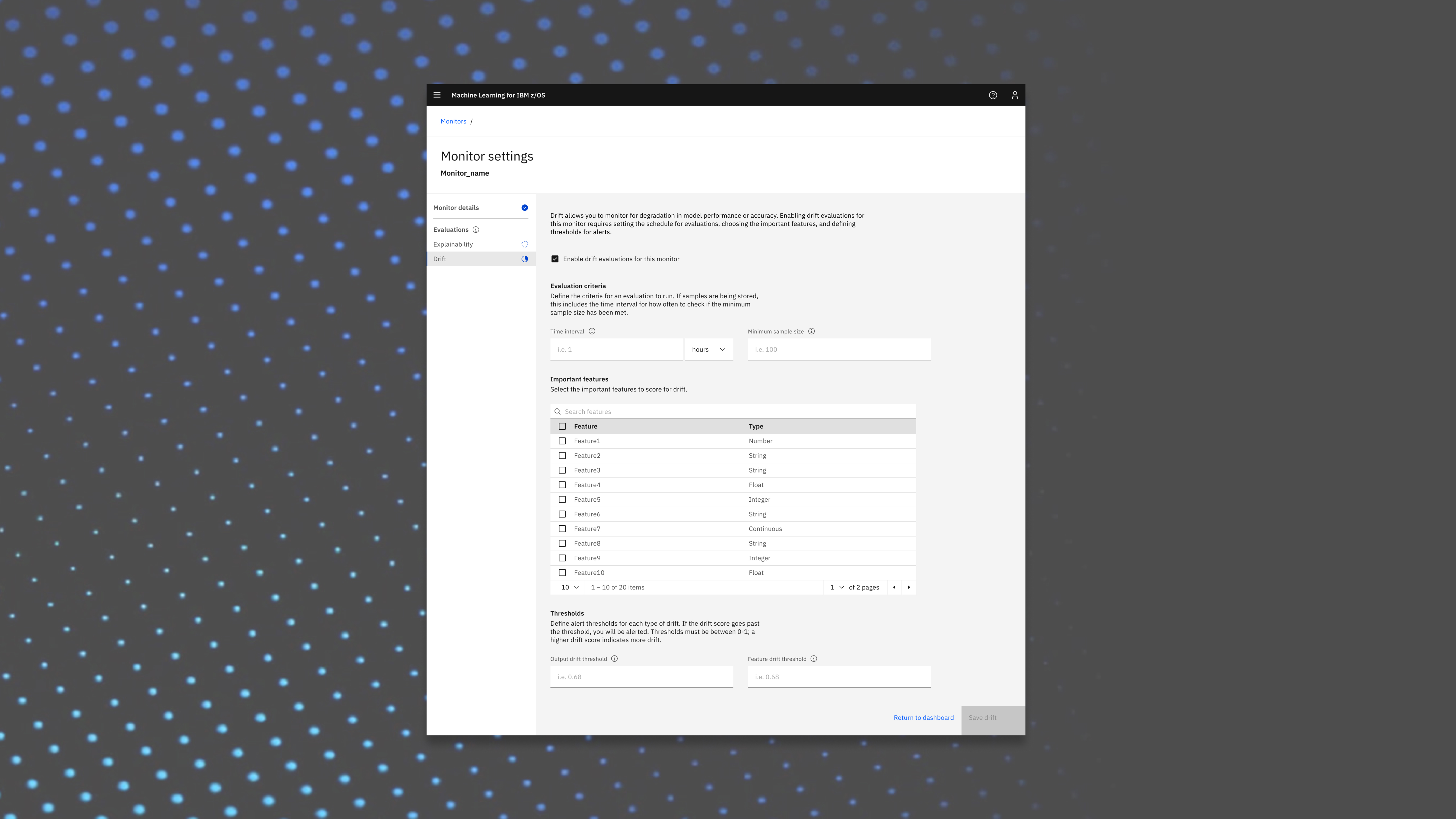 Machine Learning for IBM z/OS