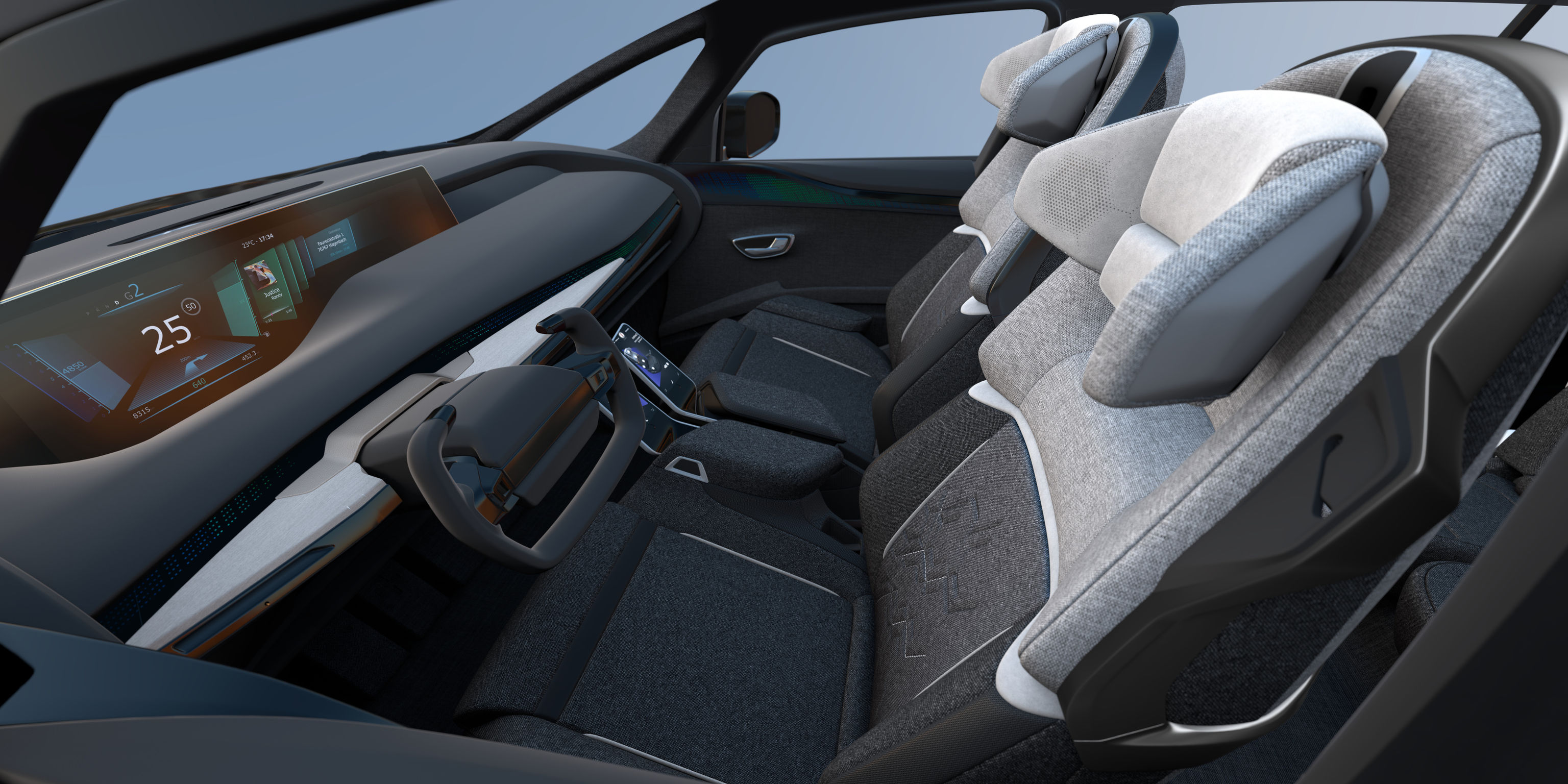 „Fully integrated Cockpit of the Future“–demo car