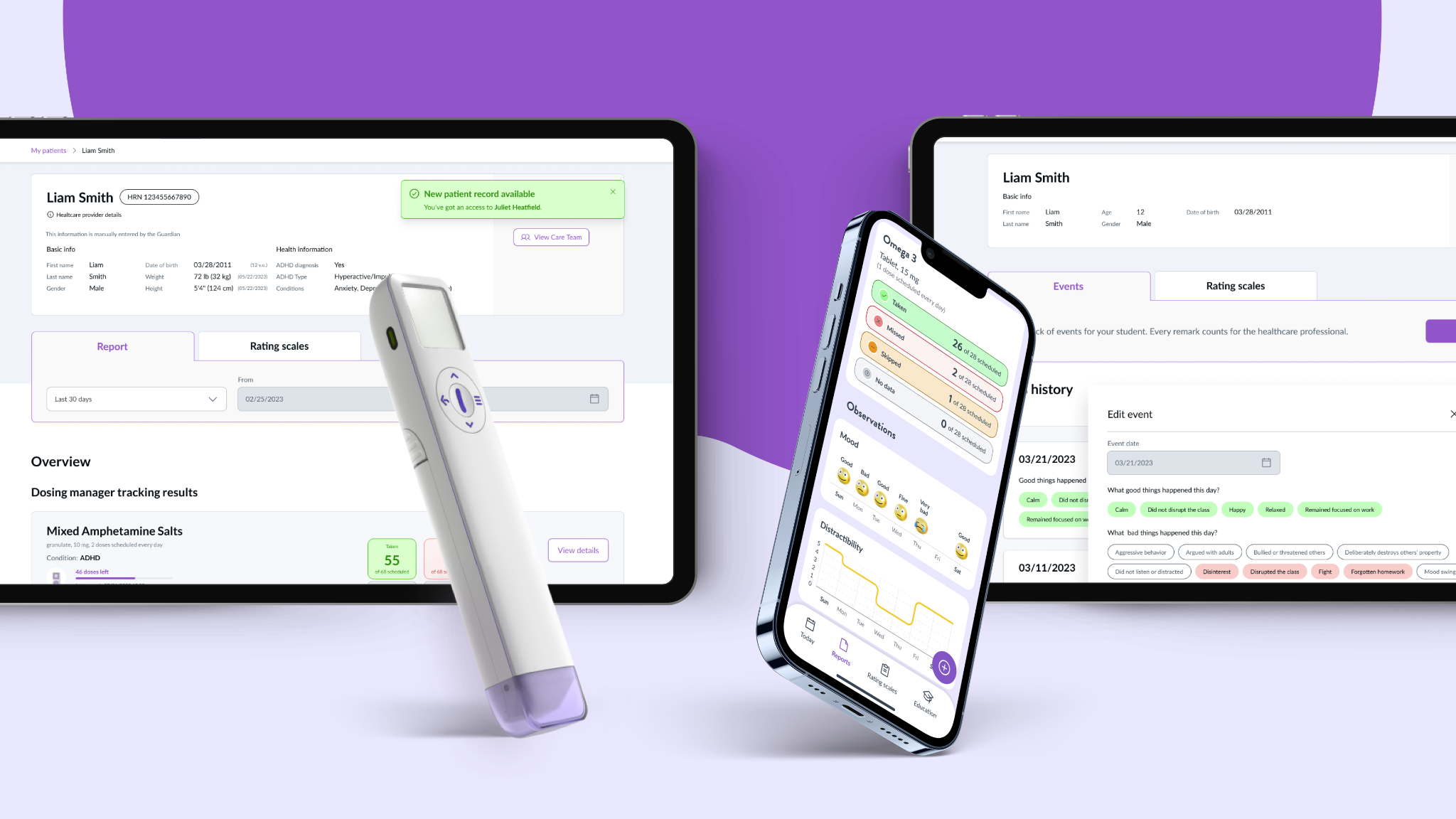 Oysta Digital Platform and Dosage Manager