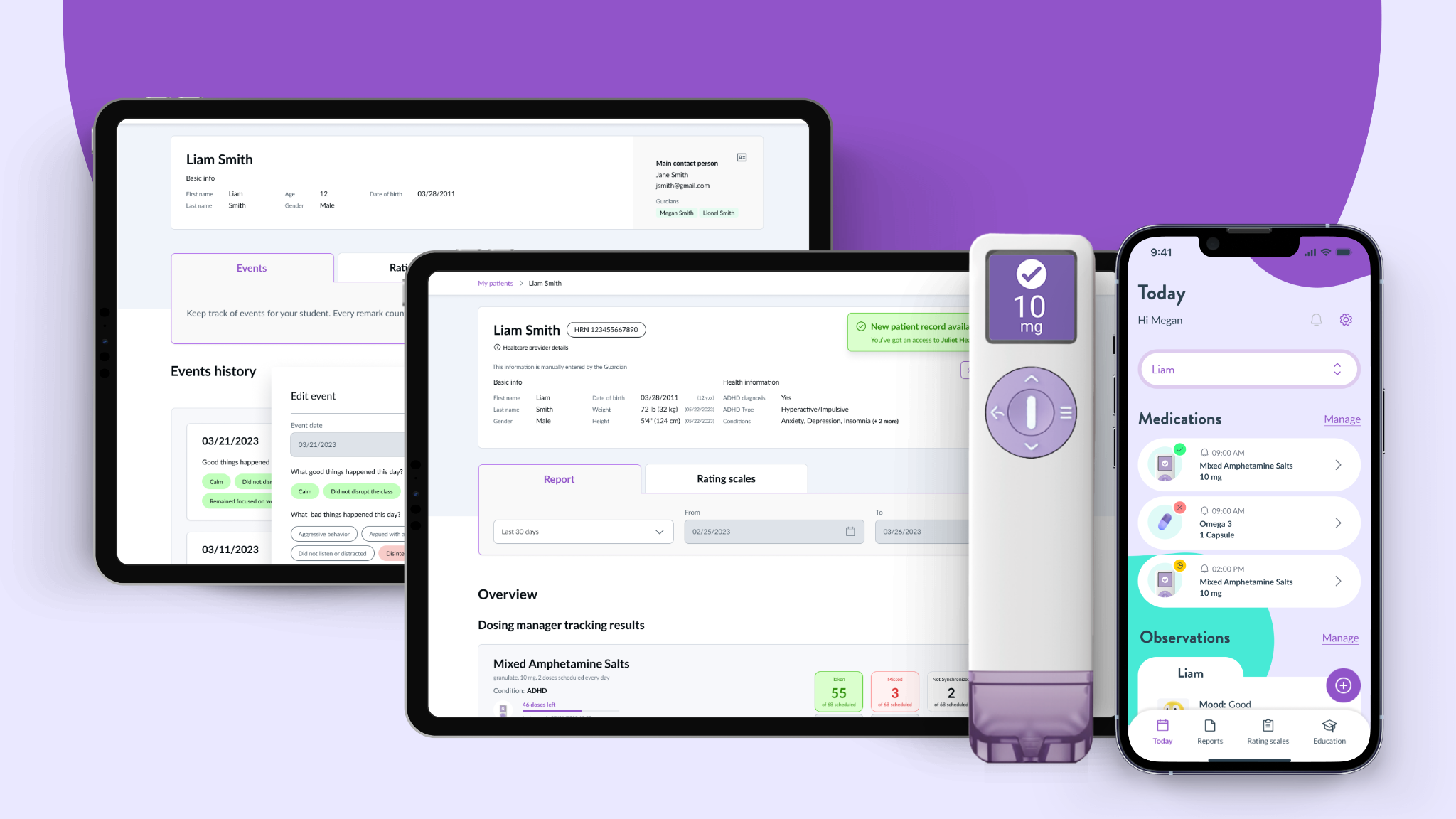 Oysta Digital Platform and Dosage Manager