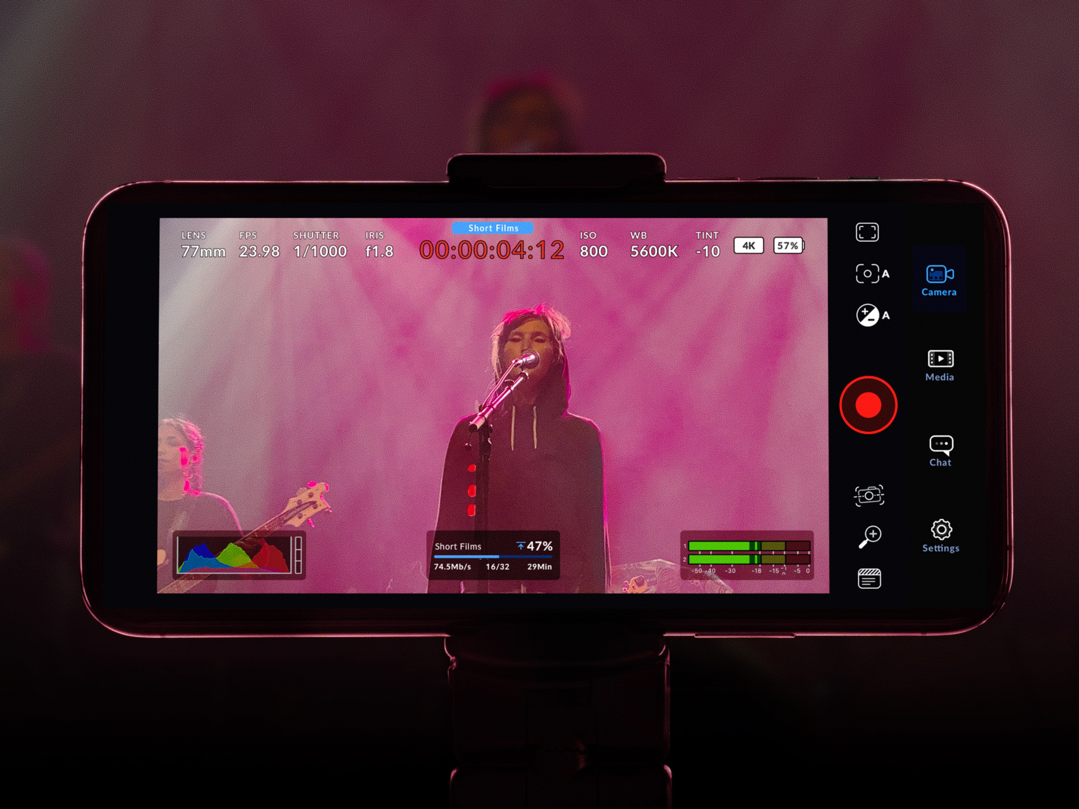 Blackmagic Camera App