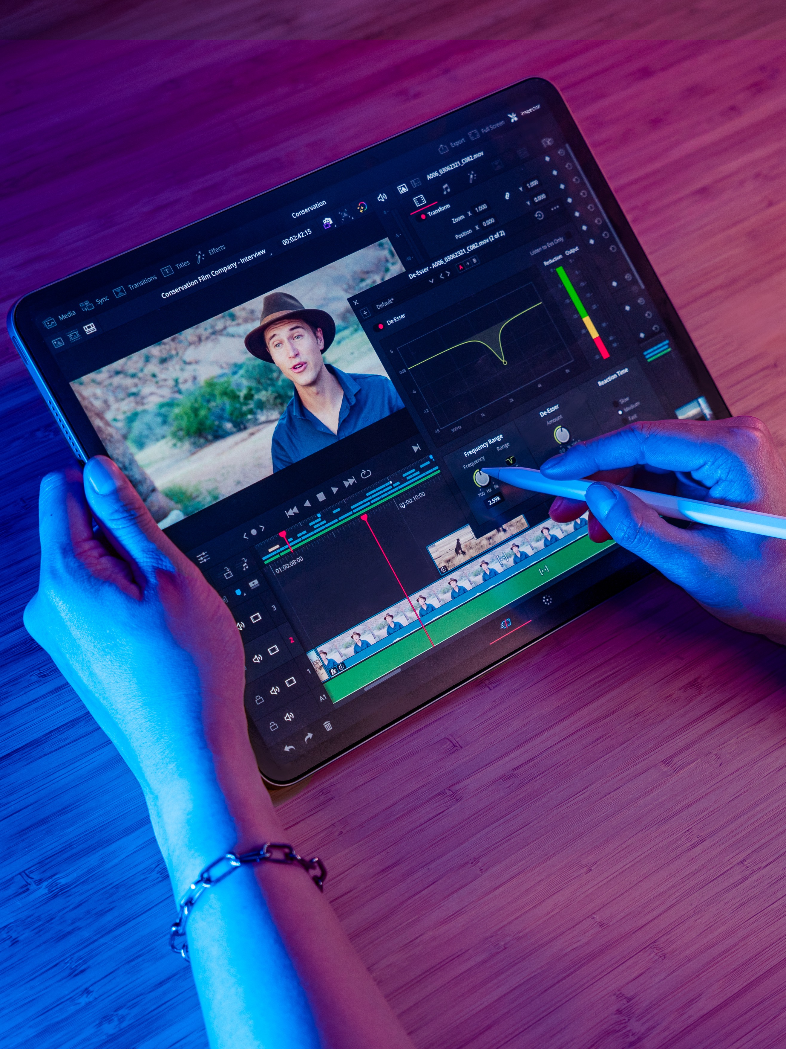 DaVinci Resolve for iPad