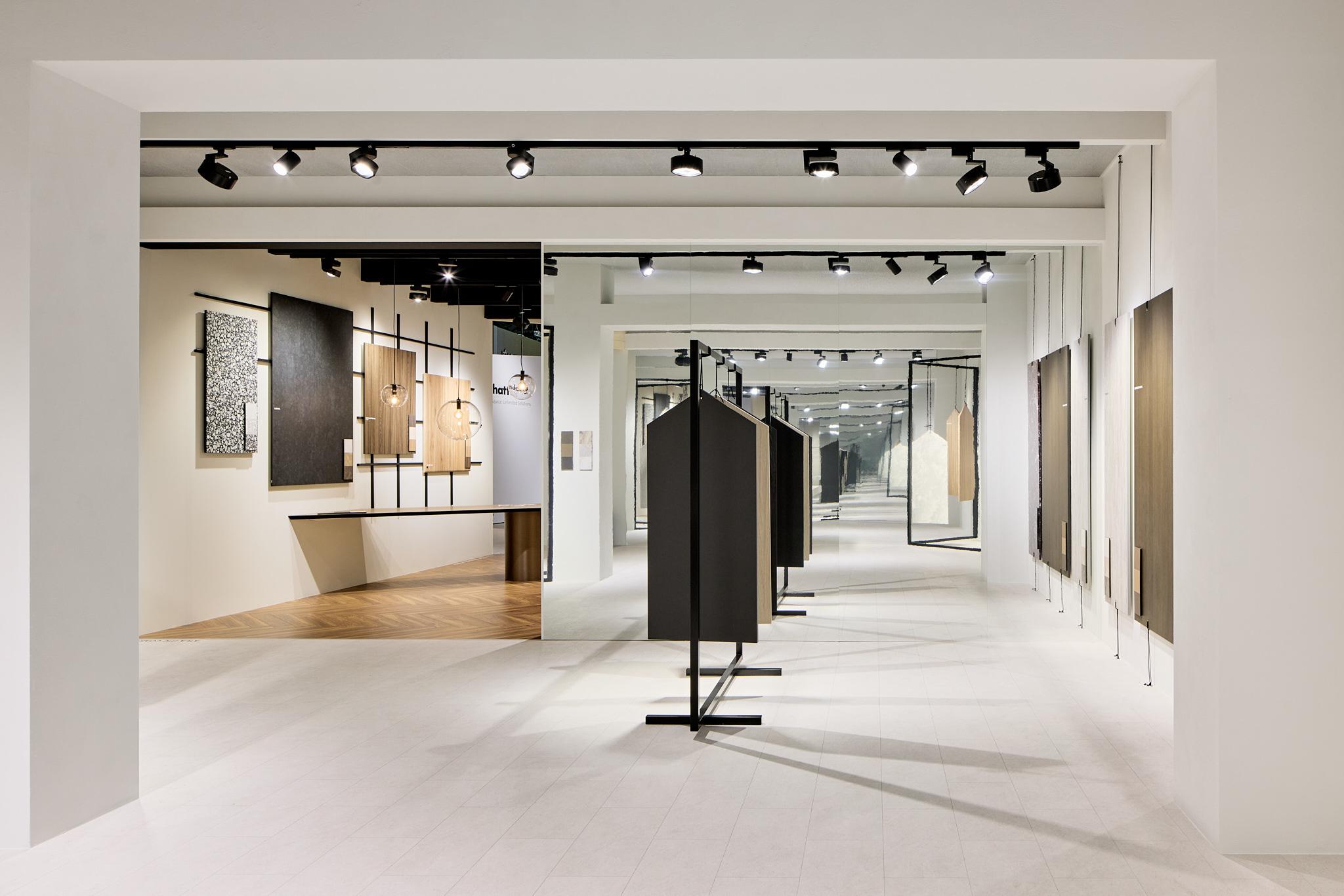 Trade fair booth for Schattdecor at Interzum 2025