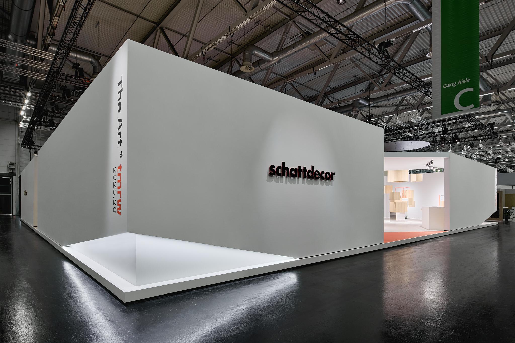 Trade fair booth for Schattdecor at Interzum 2025
