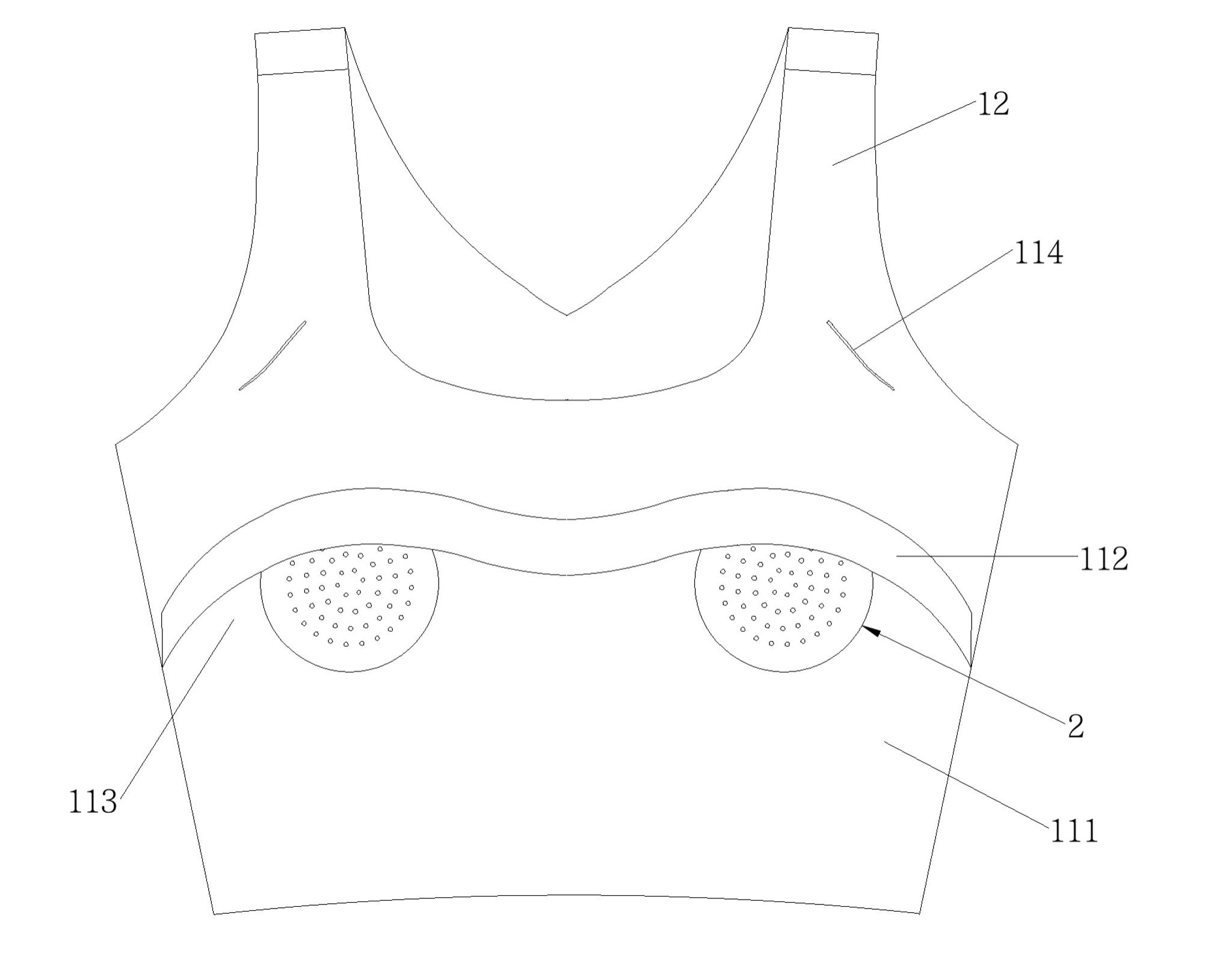 Sablier travel bra for women
