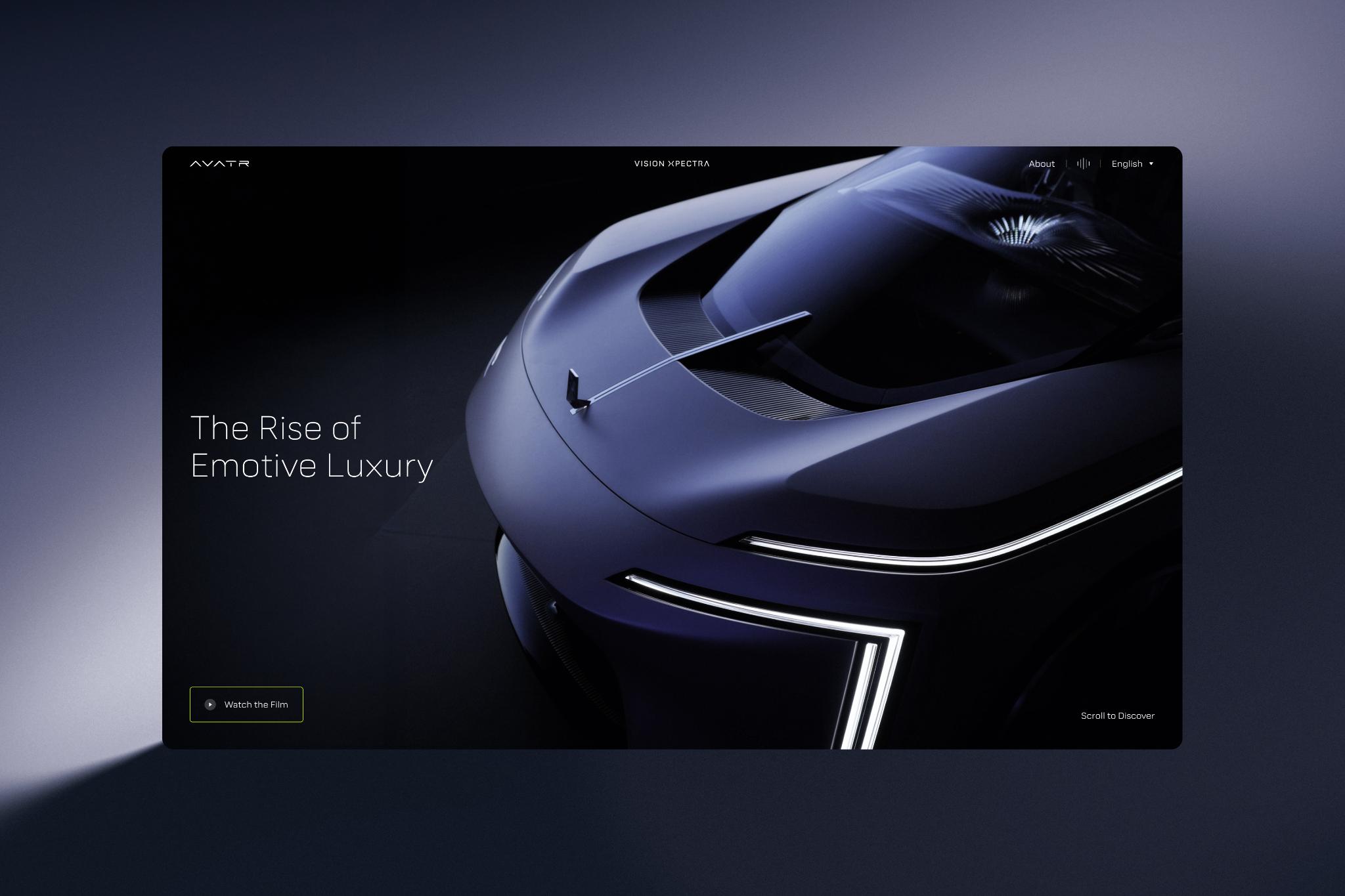 AVATR VISION XPECTRA Global Launch Campaign