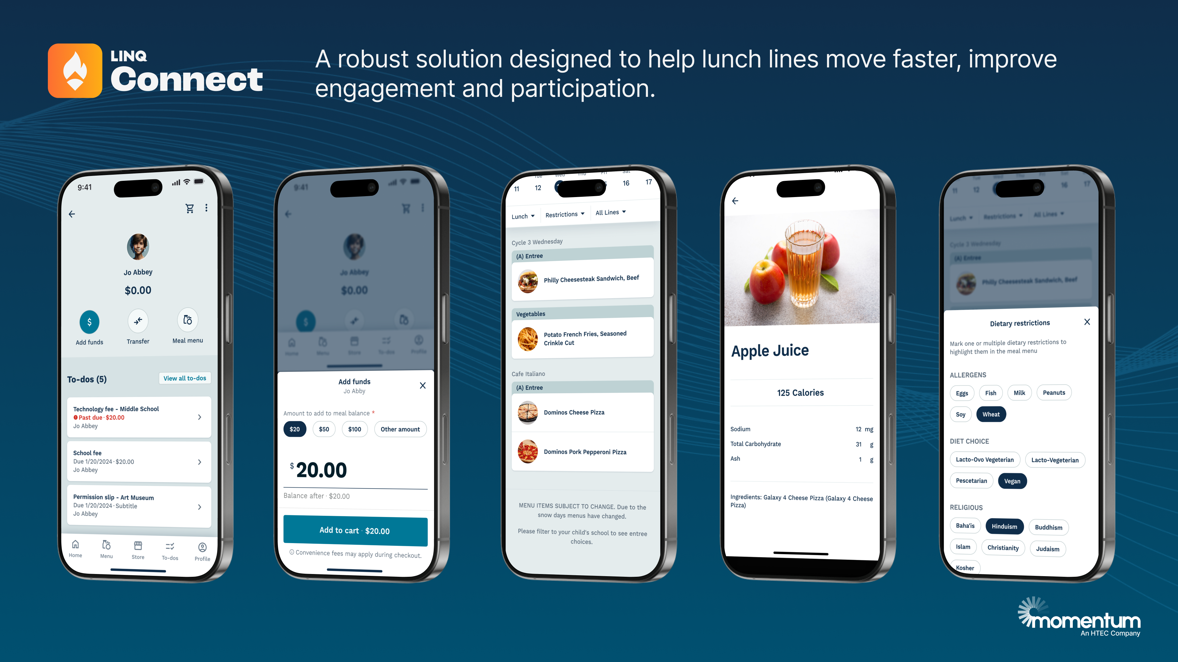 LINQ Connect Mobile Application