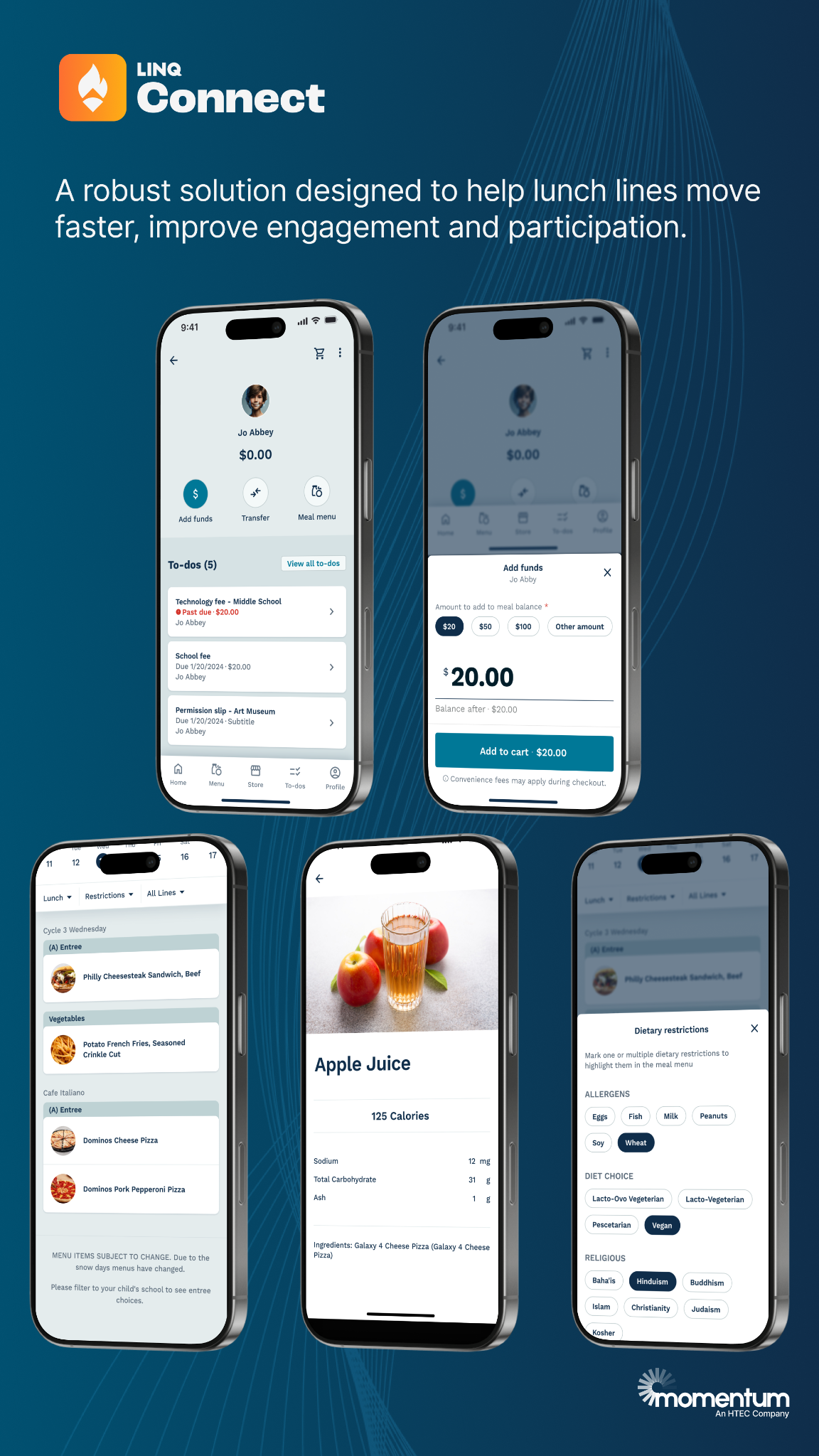 LINQ Connect Mobile Application