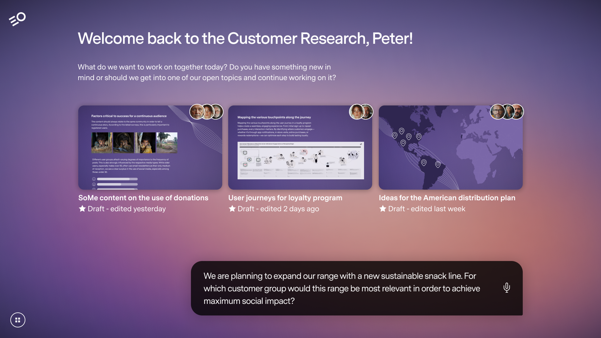 The Customer Insights Studio