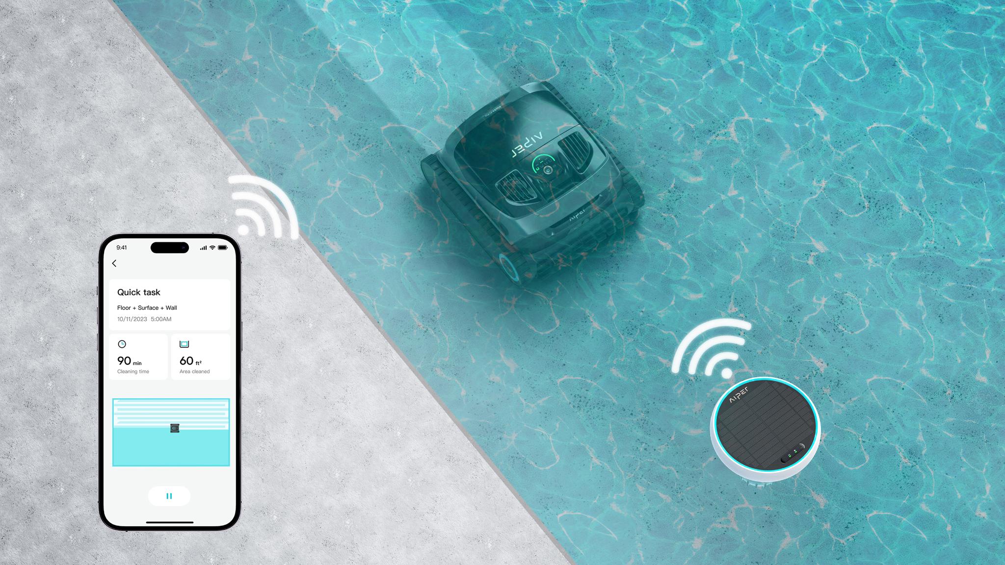 Aiper Scuba X1 Pro Cordless Robotic Pool Cleaner