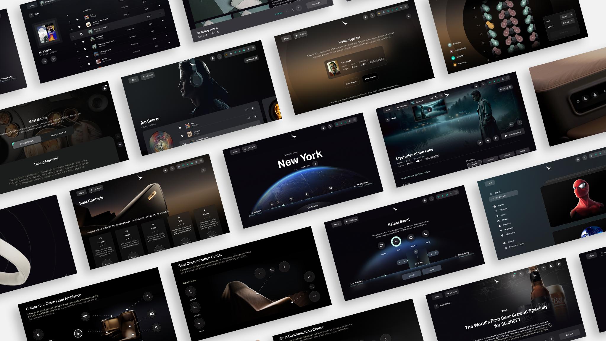 Cathay Pacific In-Flight Entertainment Experience