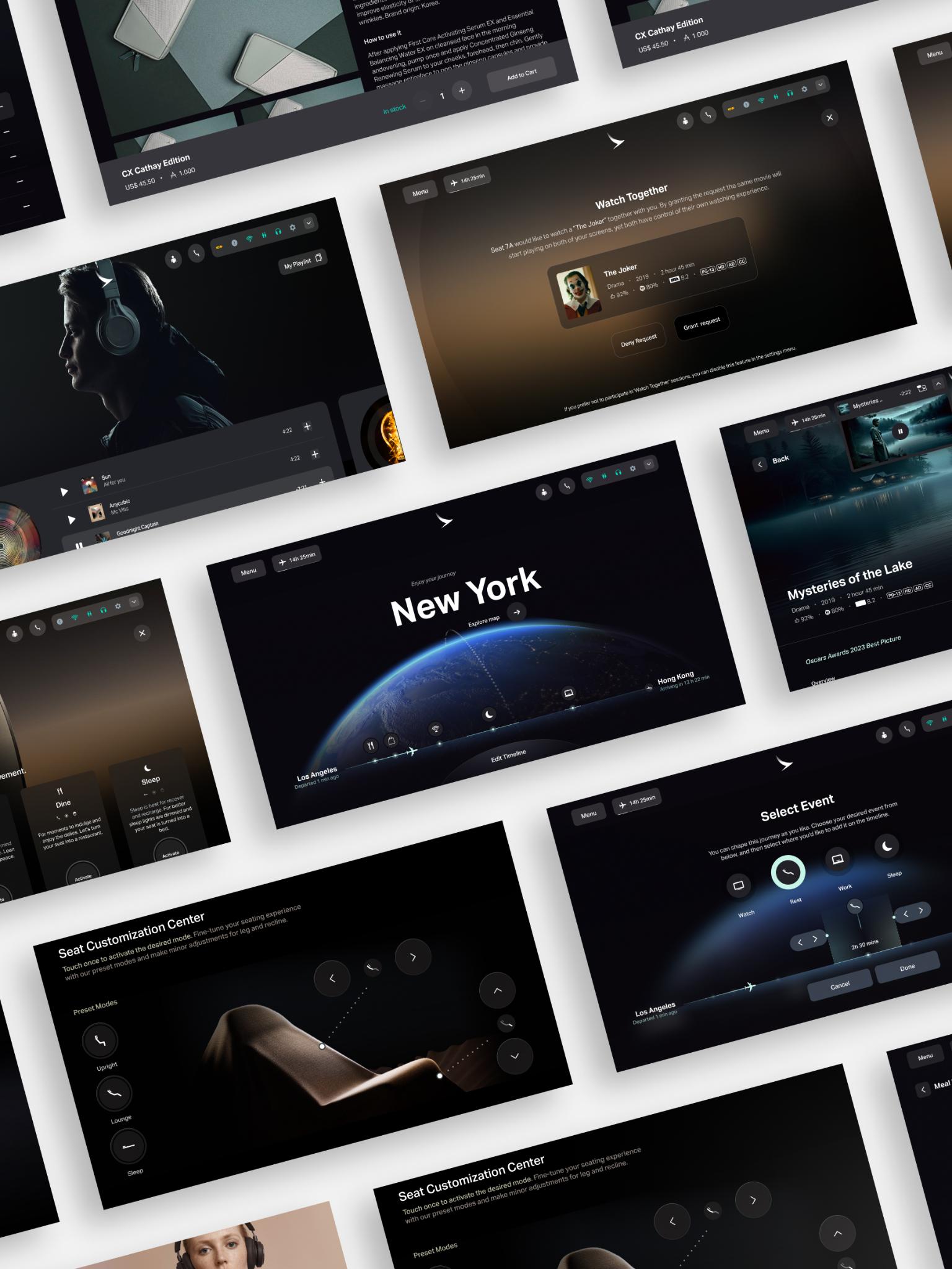 Cathay Pacific In-Flight Entertainment Experience