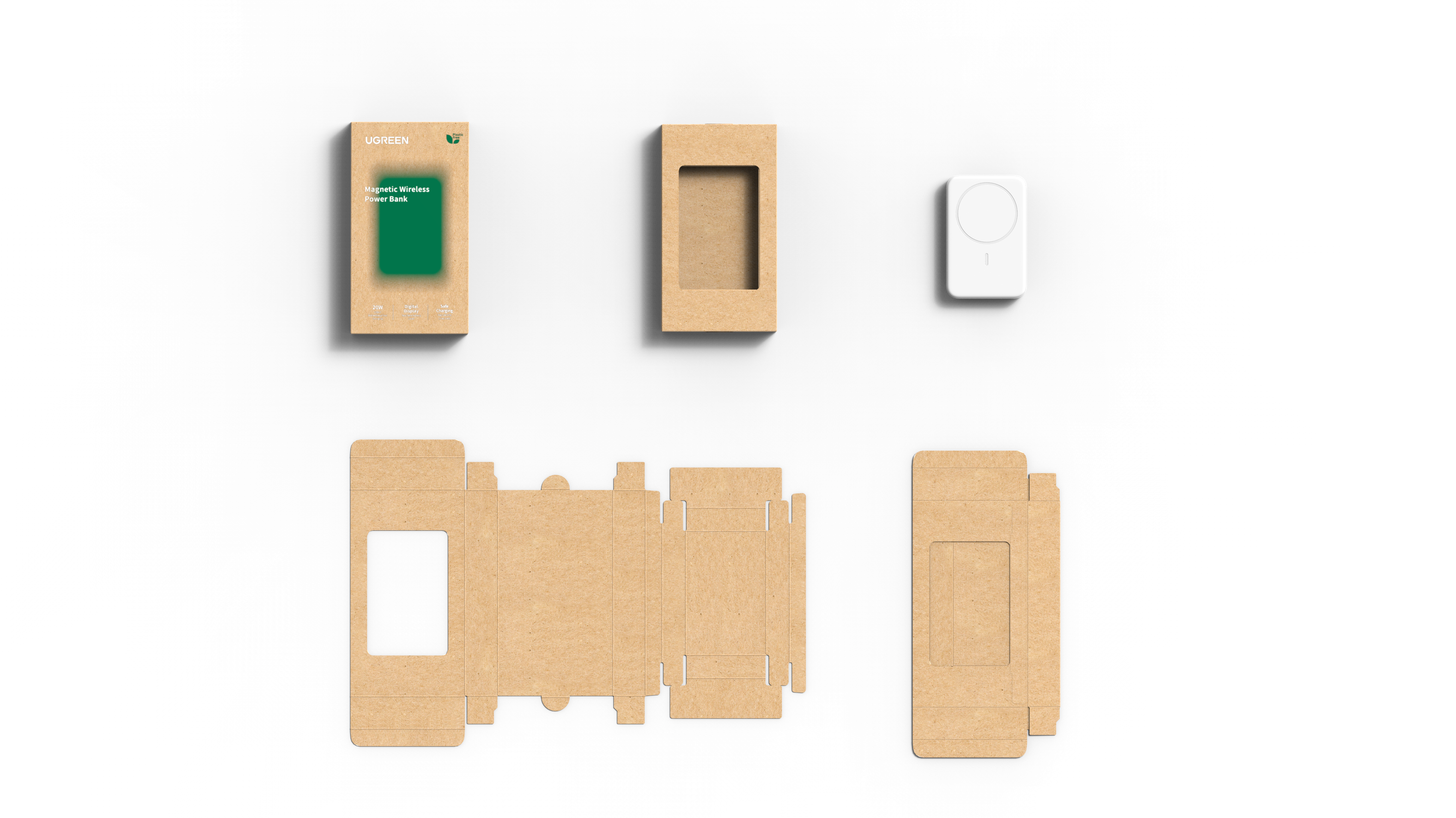 UGREEN One-Click Sustainable Packaging Solution