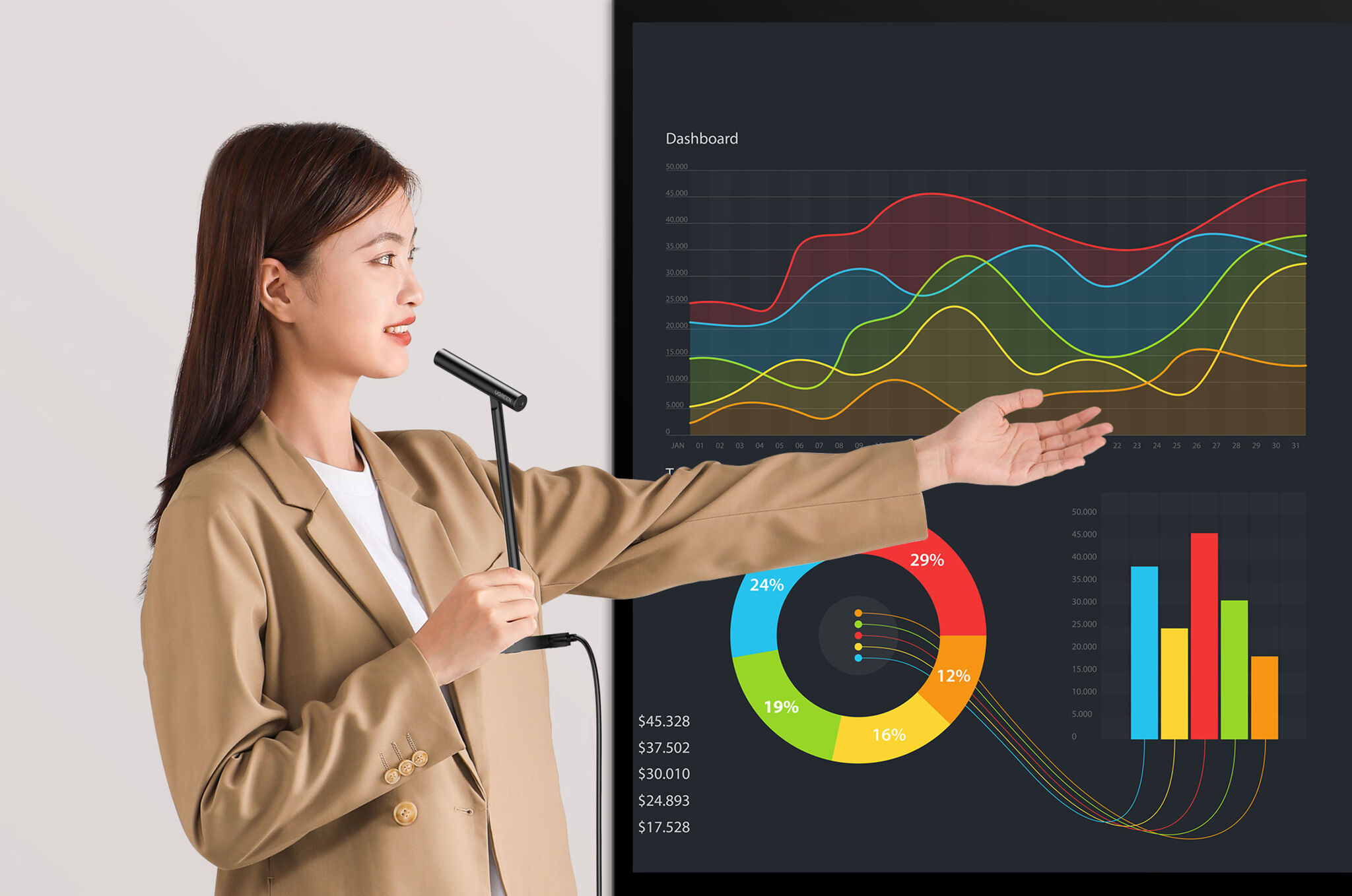 CM379 Desktop microphone