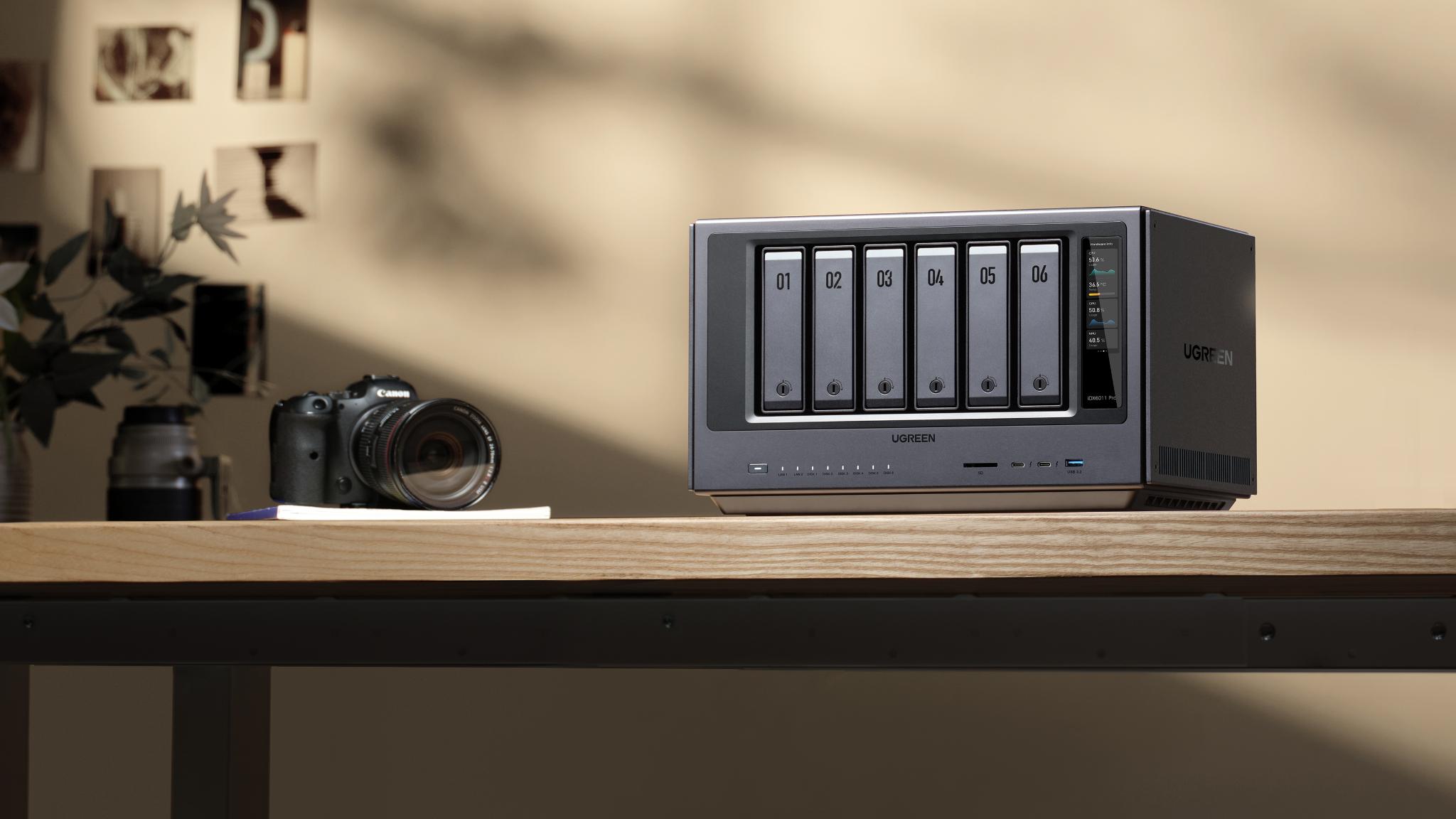 NASync 6-Bay Professional AI NAS-IDX6011 Pro