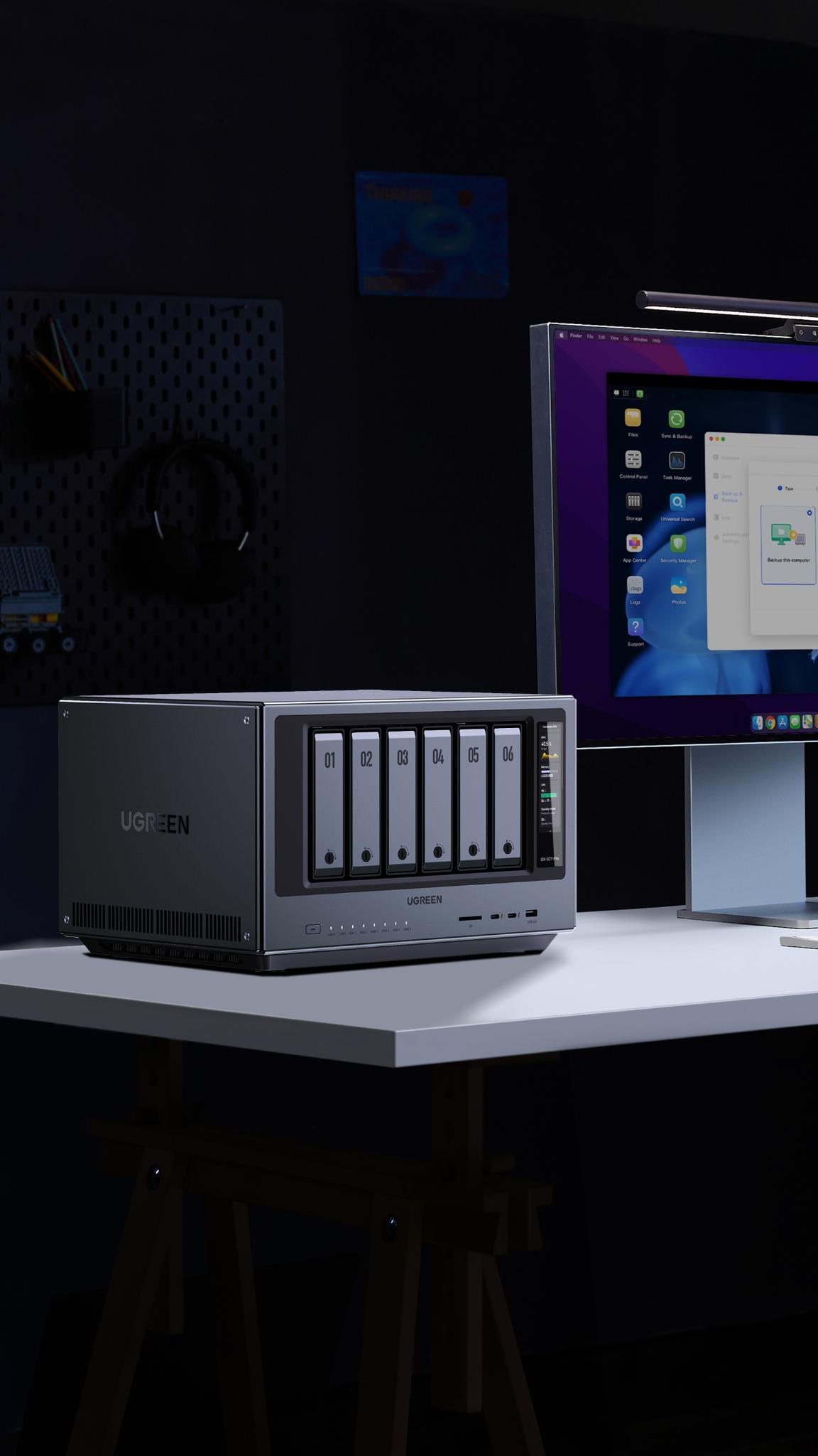 NASync 6-Bay Professional AI NAS-IDX6011 Pro