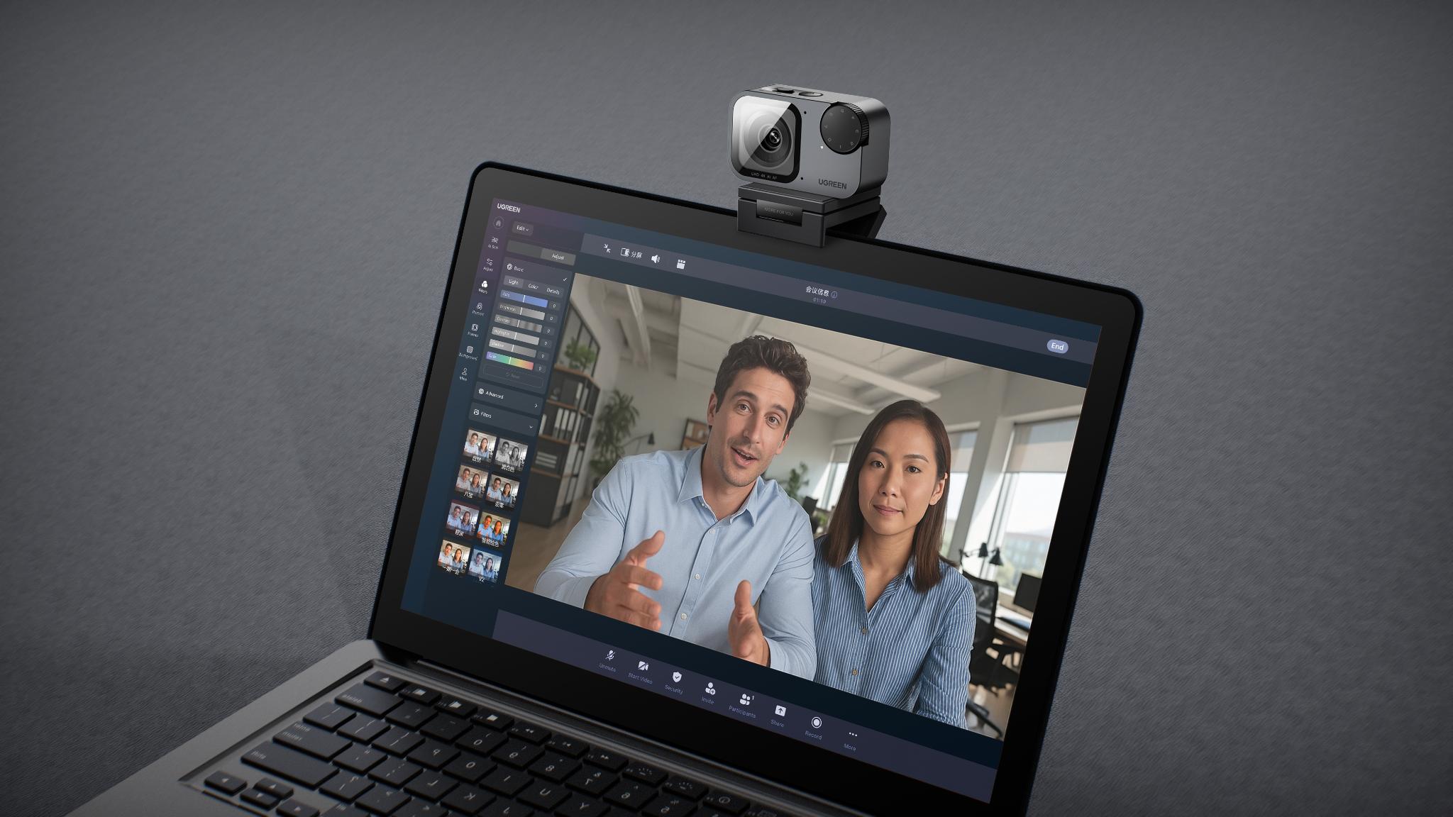 USB UHD AI Live Webcam Series-CM9S