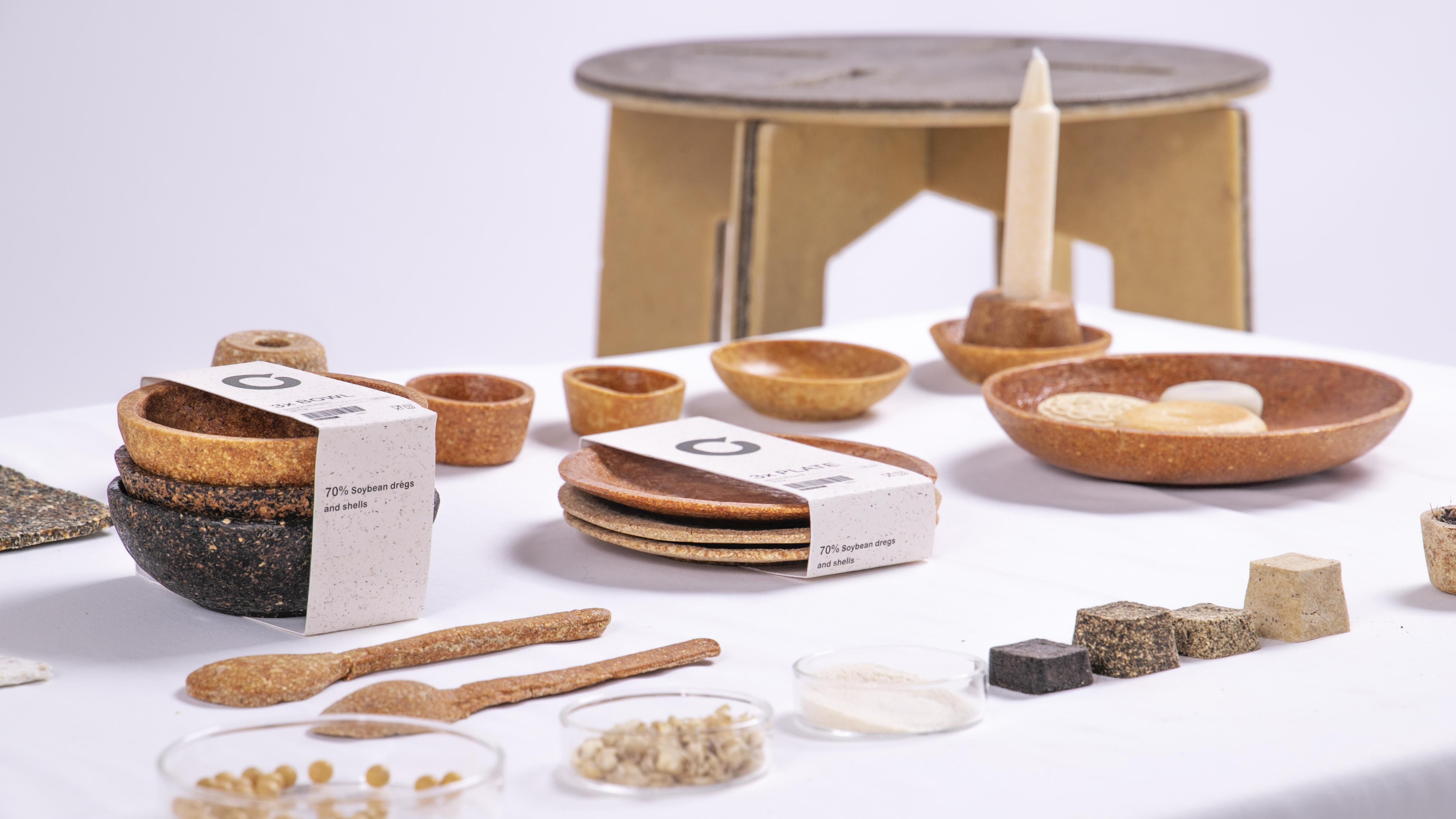 Soybean Material Recycling Product System Design