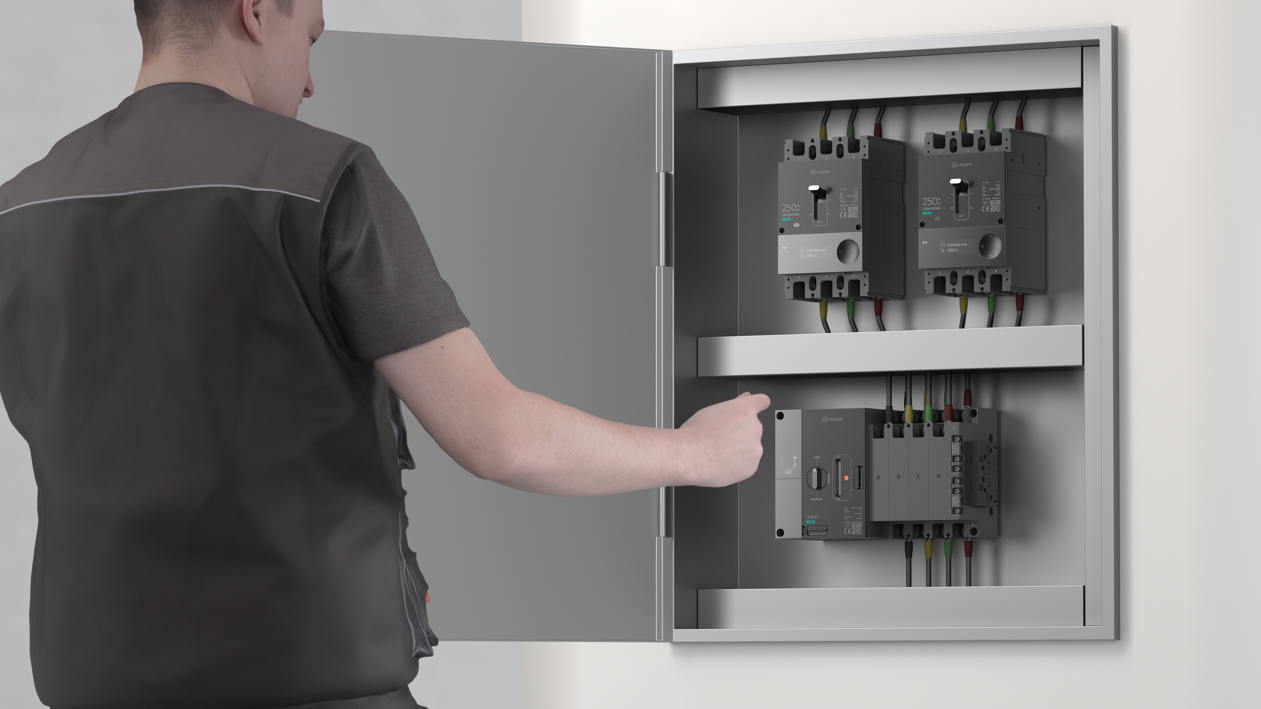 LAZZEN Low Voltage Circuit Breaker Series PI