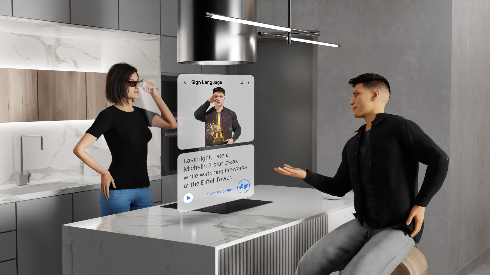 Ai-based sign language assistant