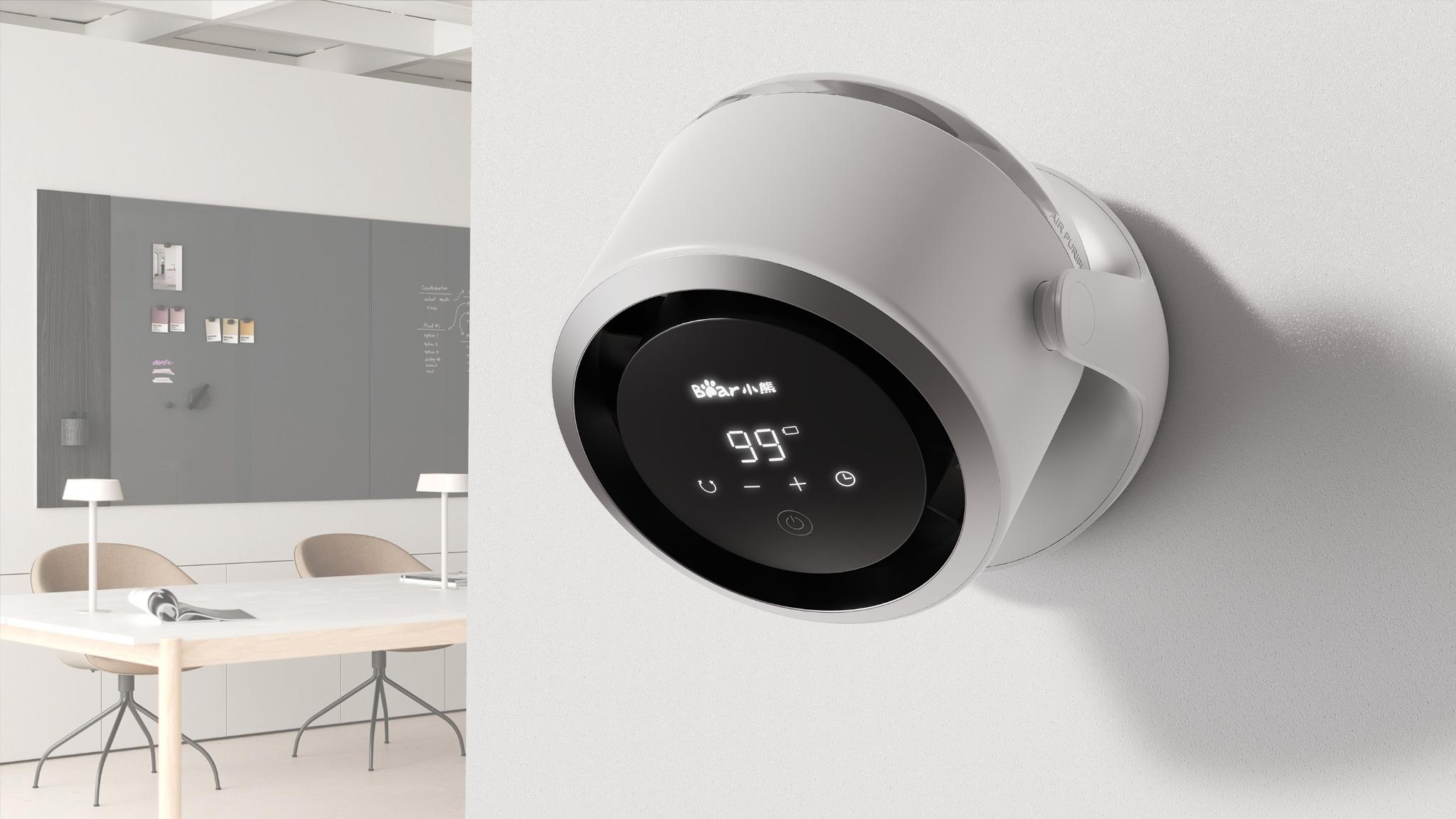 90 ° Elevation Desktop Purification Fan