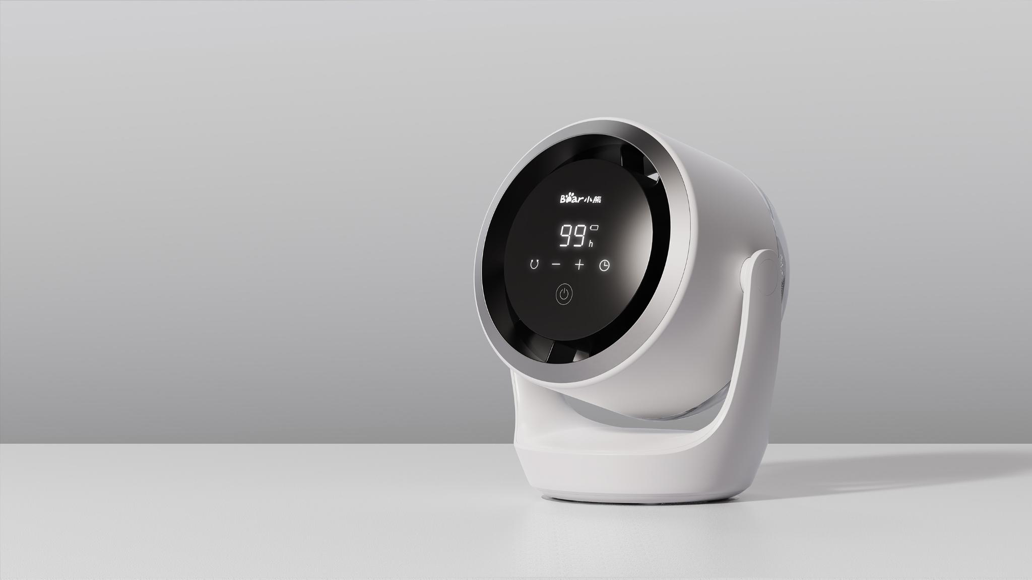 90 ° Elevation Desktop Purification Fan