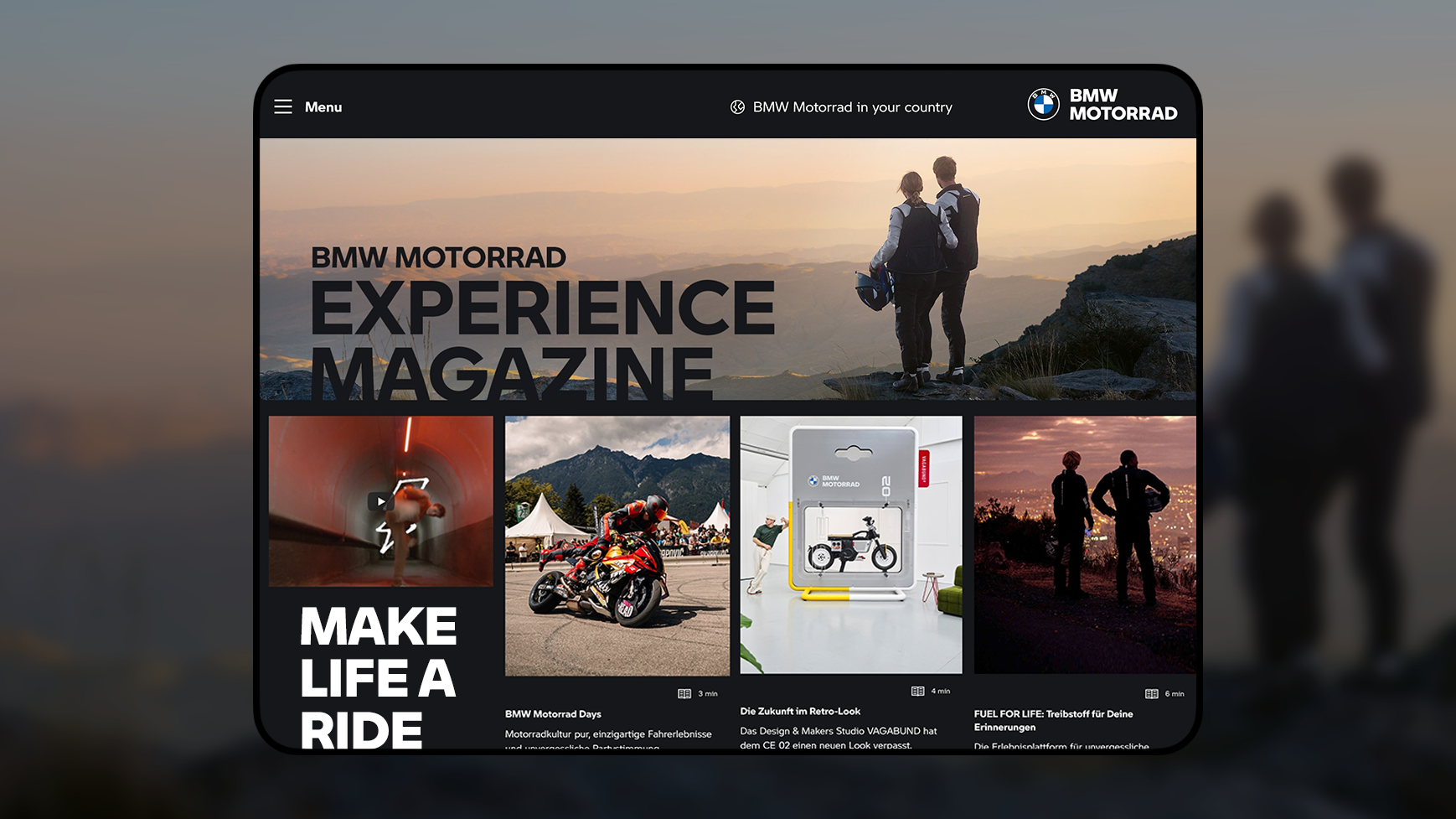 BMW Motorrad Experience Hub