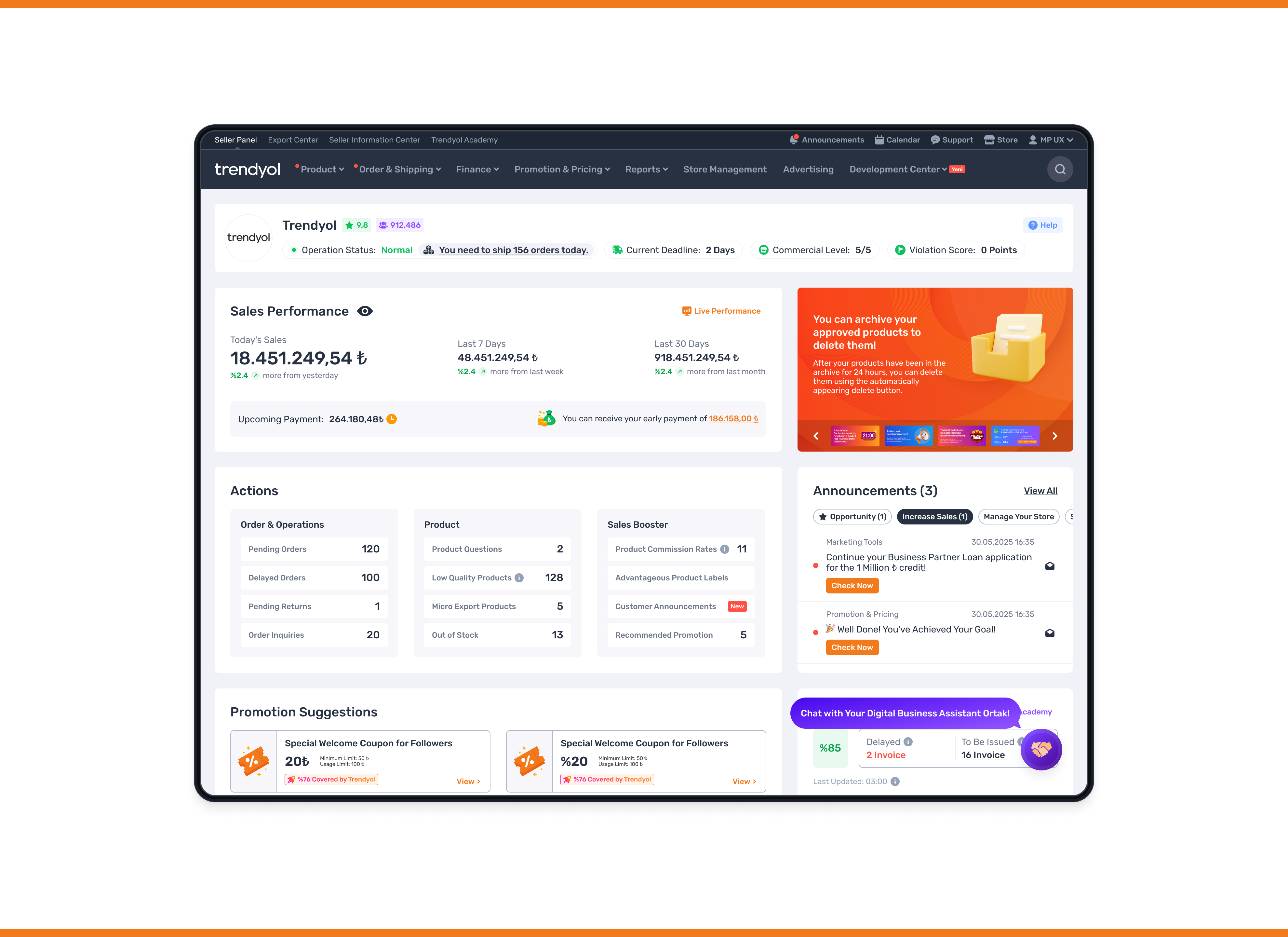 Trendyol Seller Center
