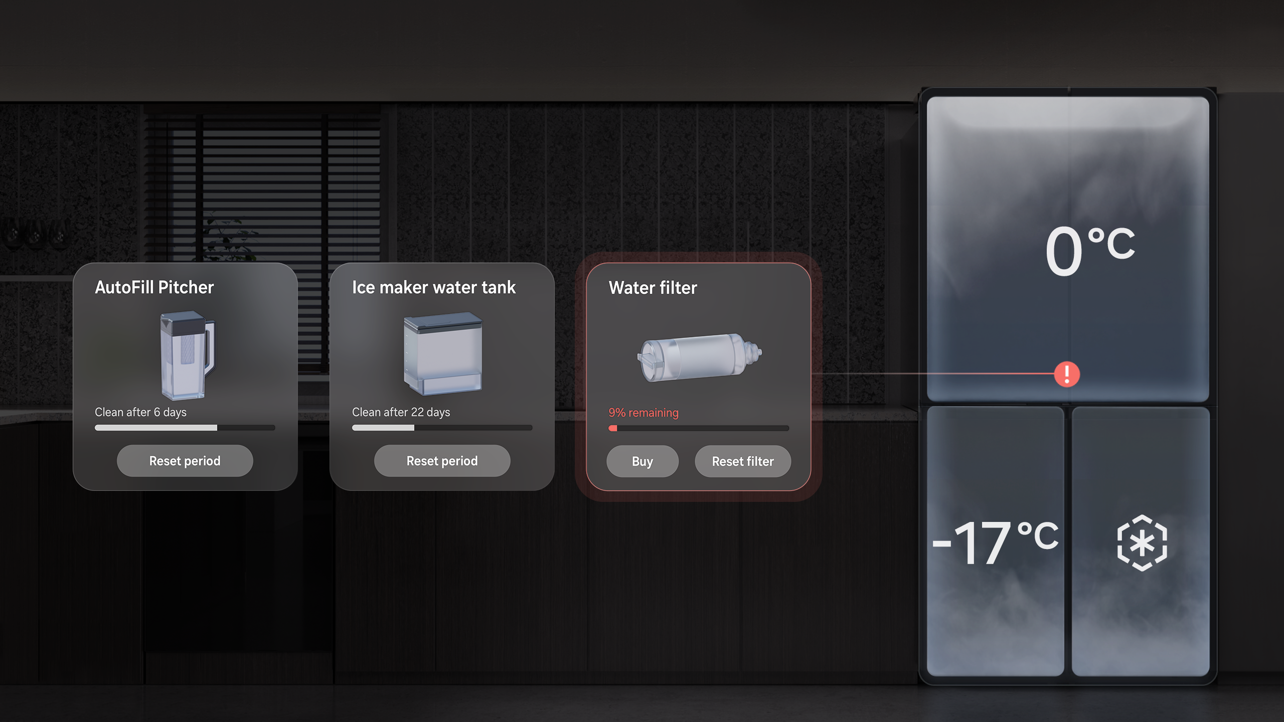 Bespoke AI Refrigerator UX